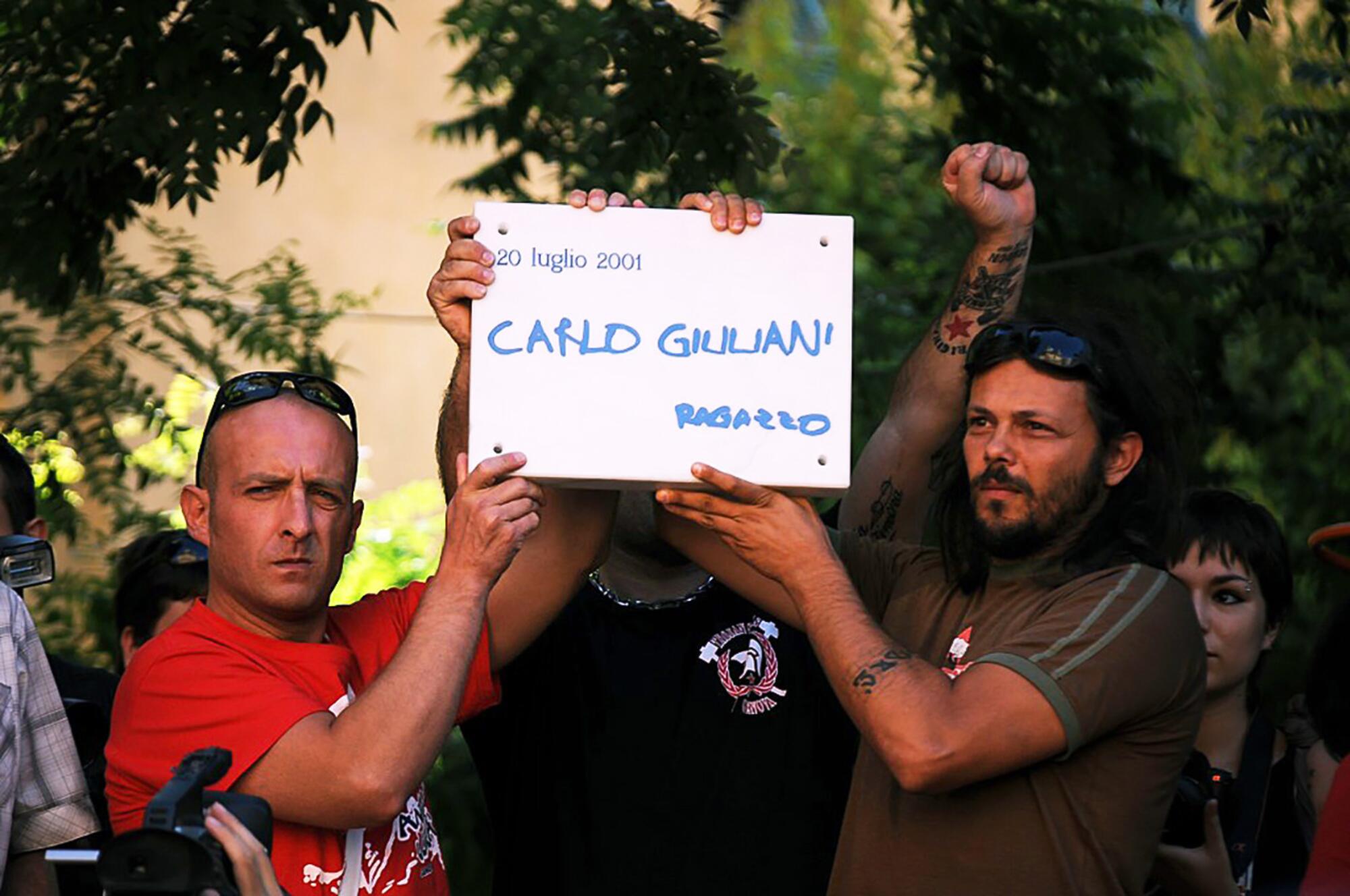 Homenaje Carlo Giuliani 2011