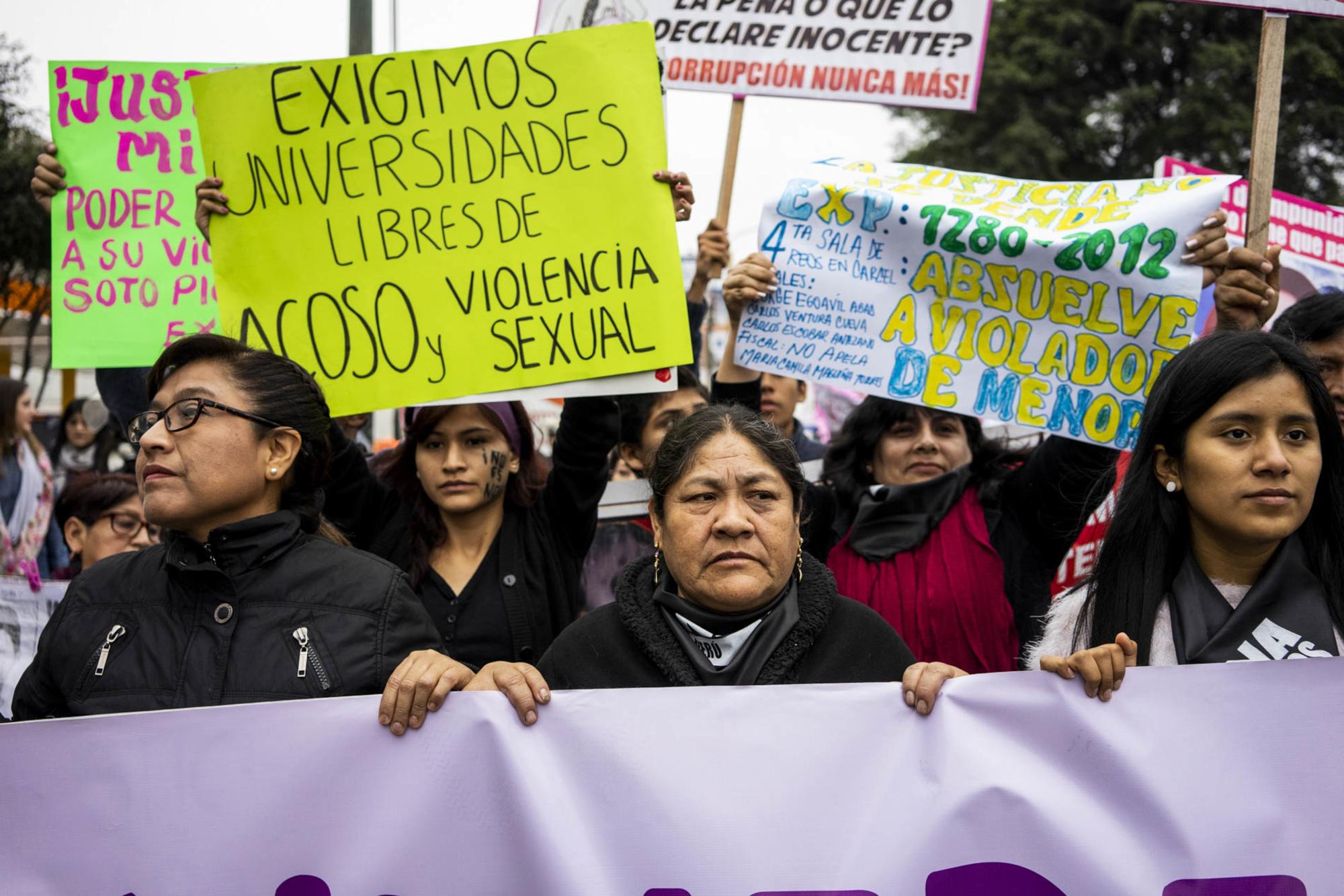Lima manifestación violencia machista