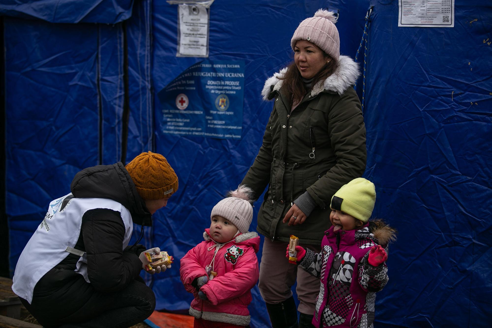 Refugiados Ucranianos frontera Rumania - 6