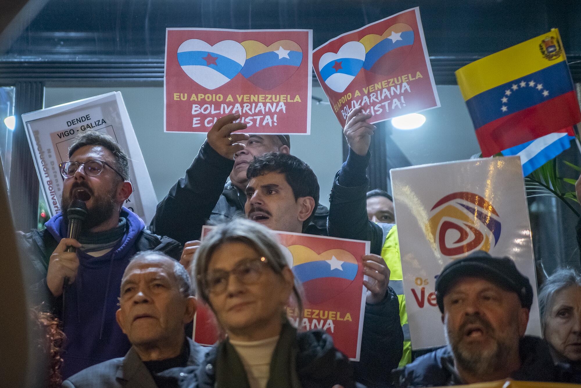 Manifestación por Venezuela Vigo 3/01/26 - 2