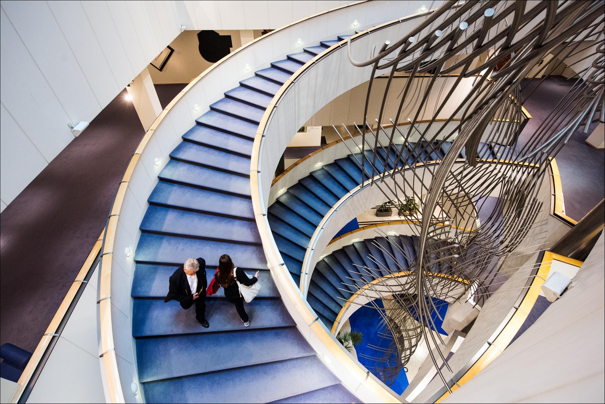 Parlamento Europeo escaleras
