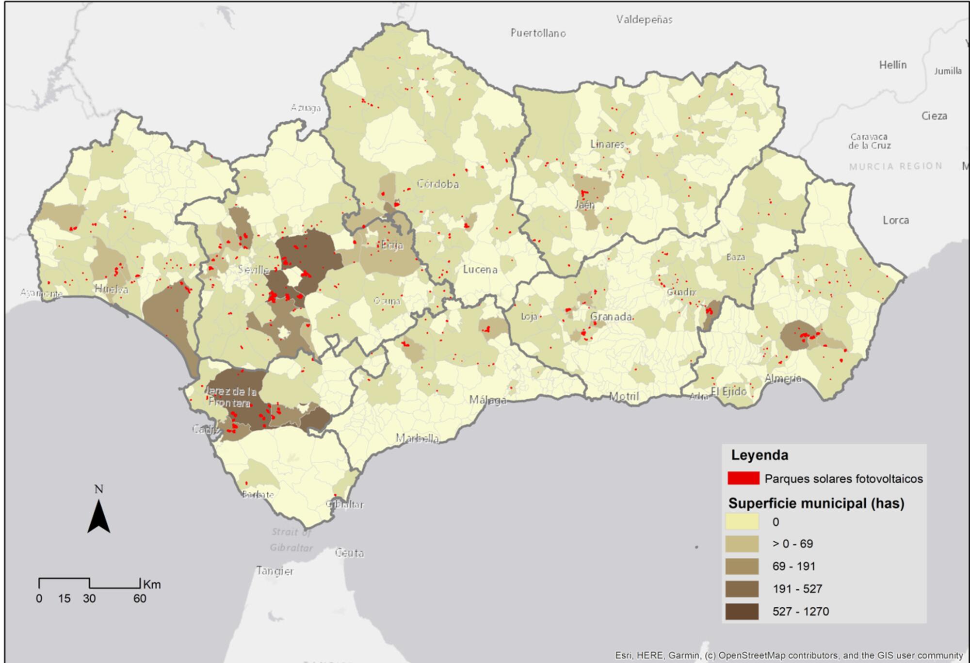 Andalucía energía solar y eólica