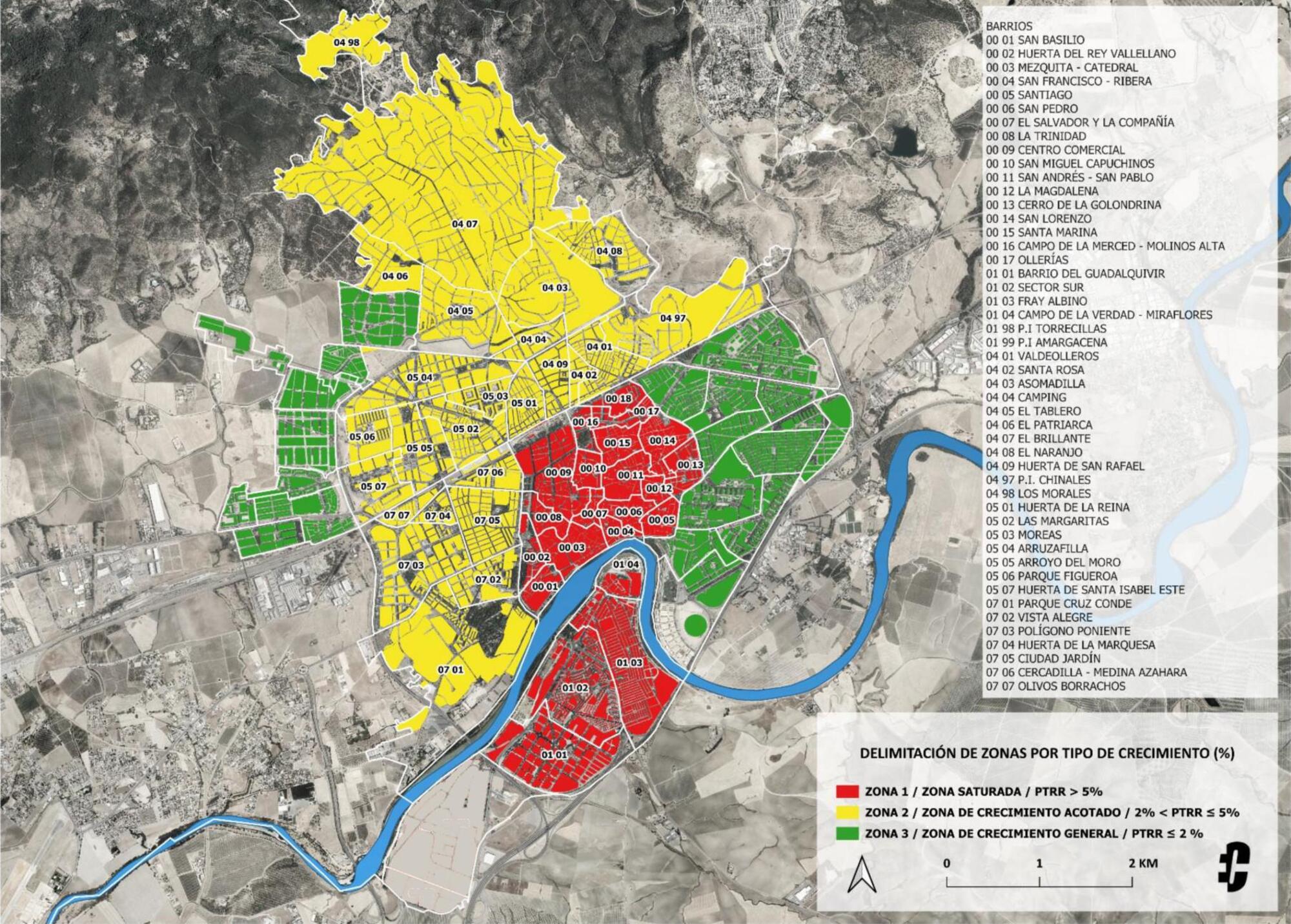 Córdoba presión hab