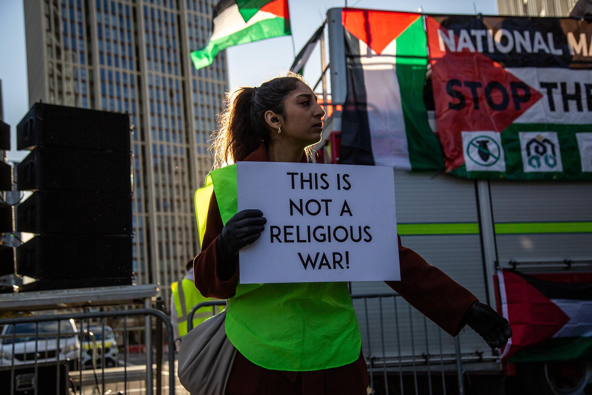 Manifestación Londres Palestina 11 noviembre 2023 03