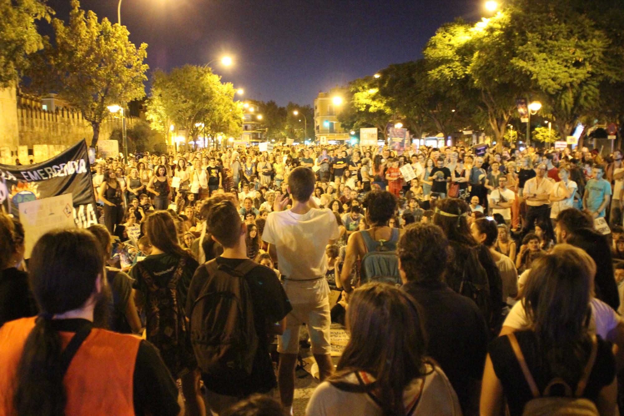 Manifestación Huelga por el Clima Sevilla