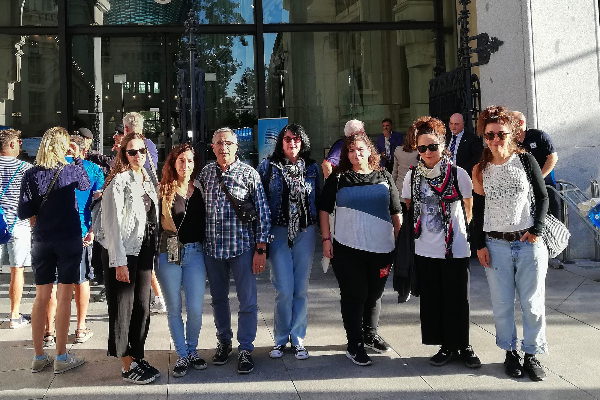 Trabajadoras Red de violencia de género del Ayuntamiento Madrid