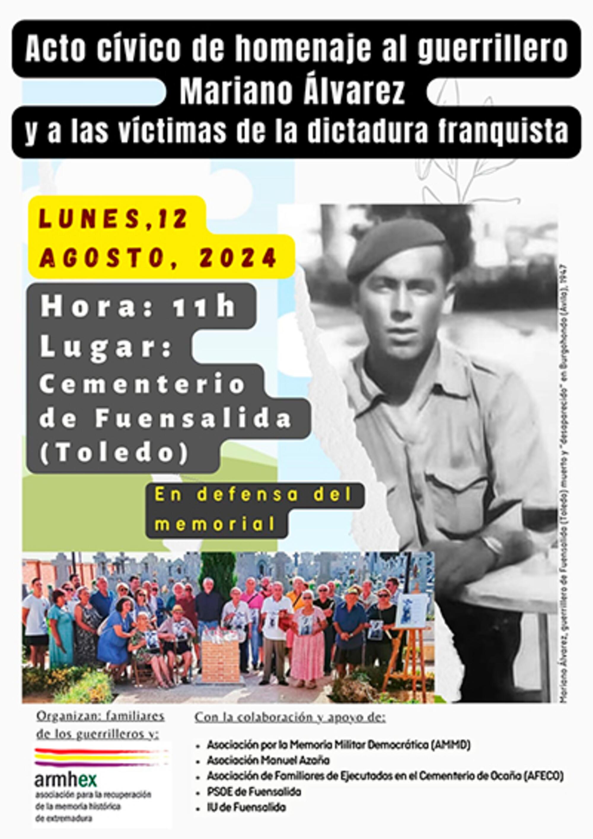 Cartel memoria Fuensalida