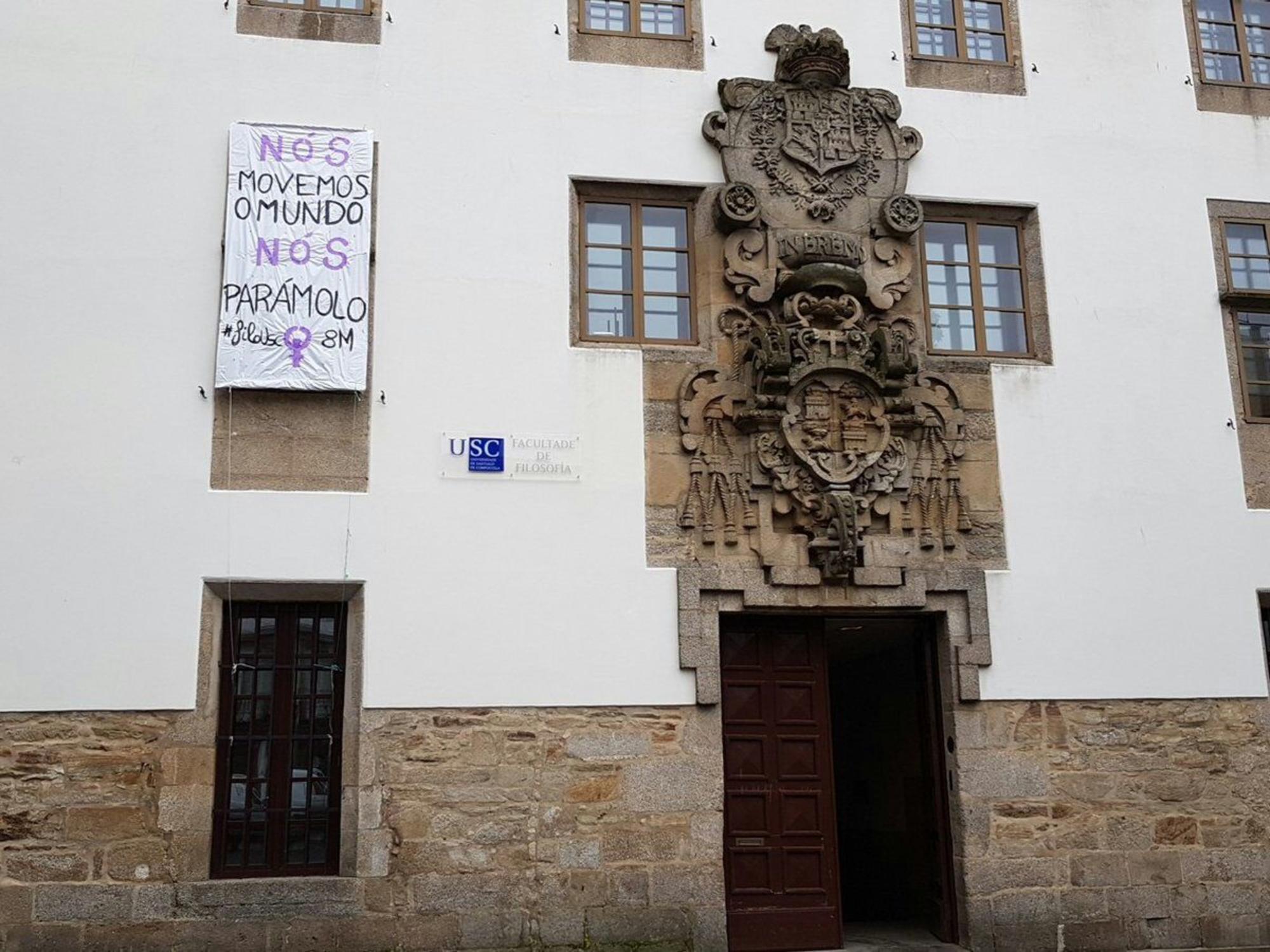 Facultades vacías compostela 8 de marzo