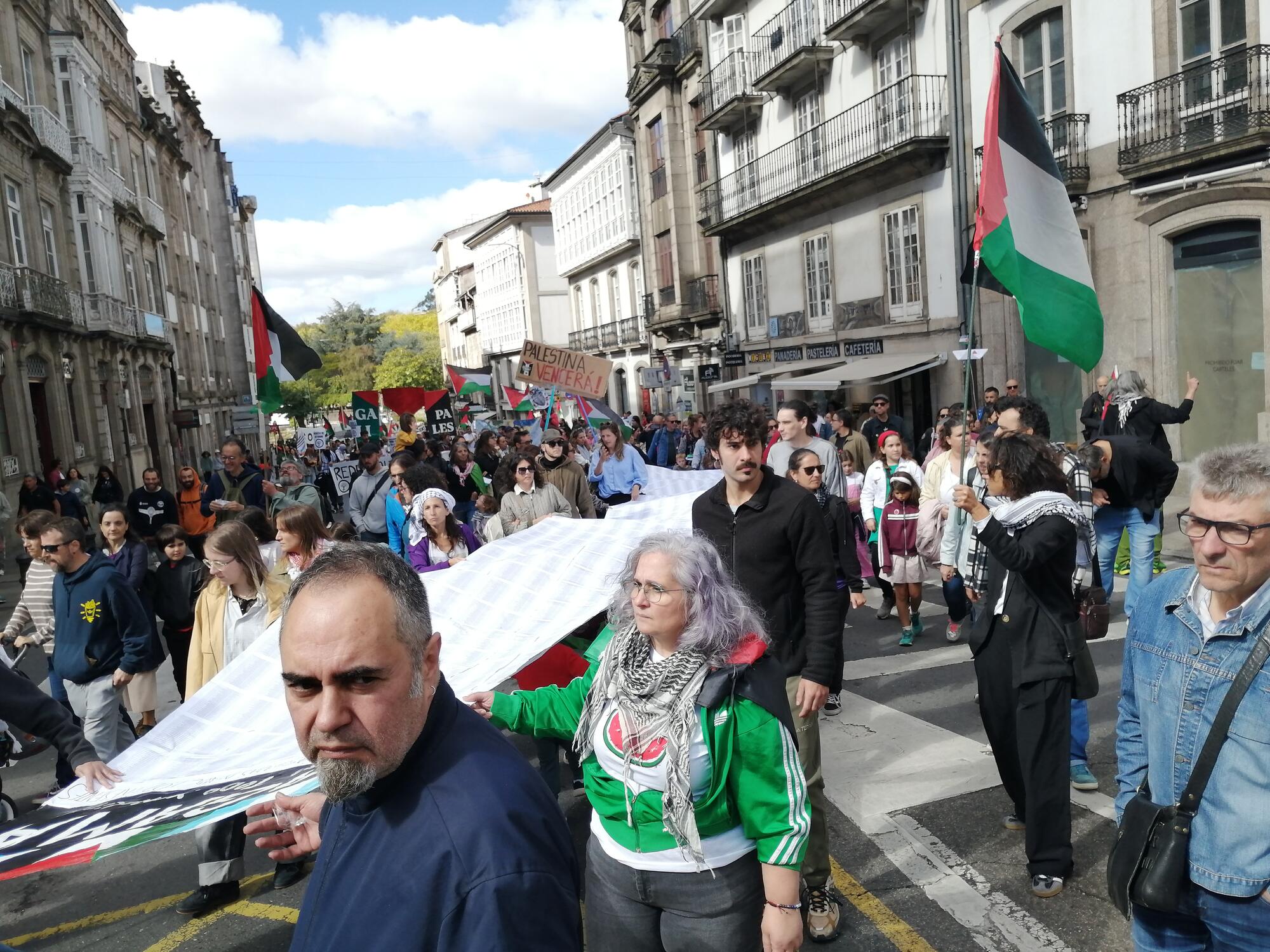 Pancarta Palestina AGAMA
