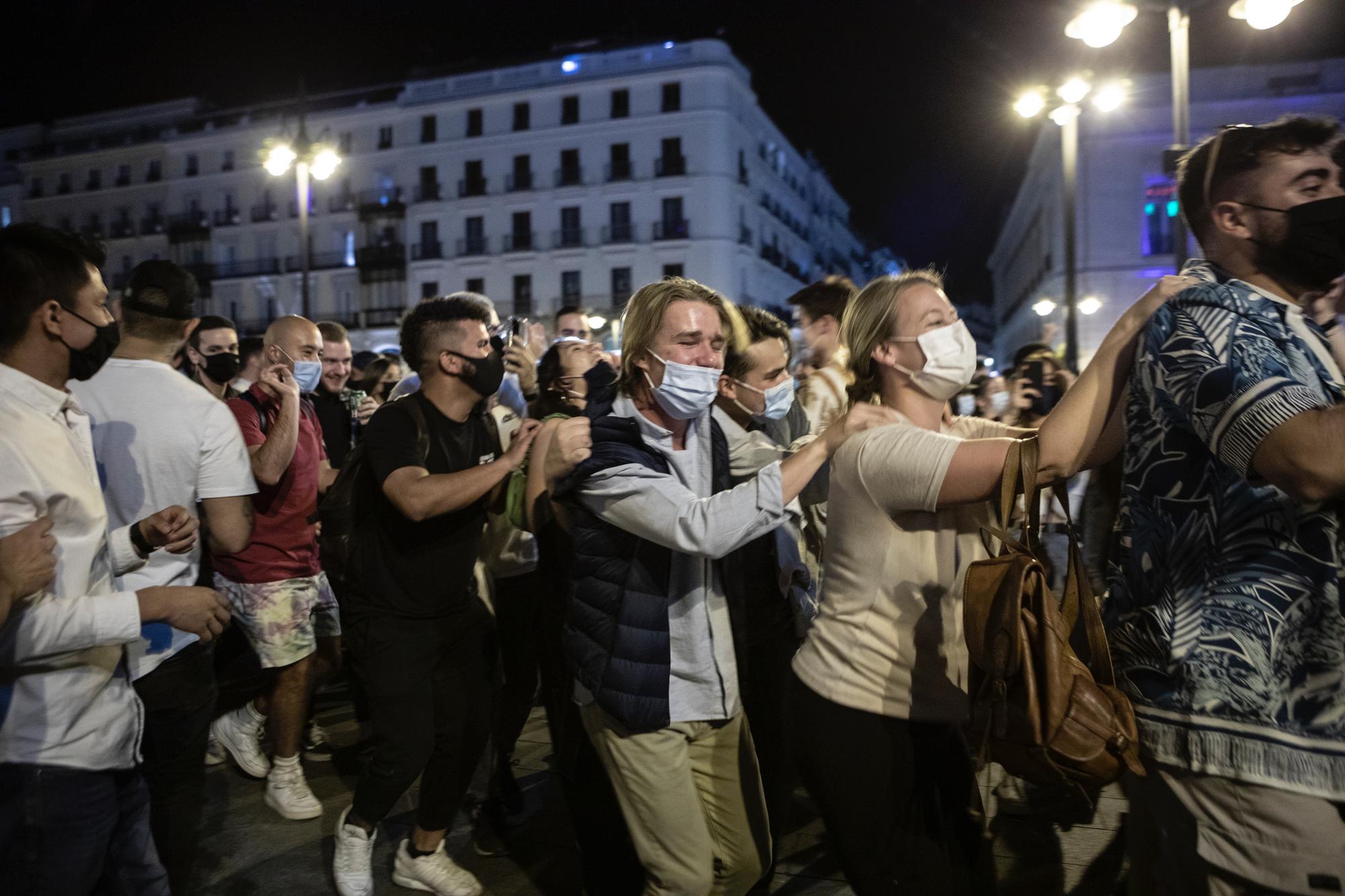 NO USAR fin toque de queda Madrid 