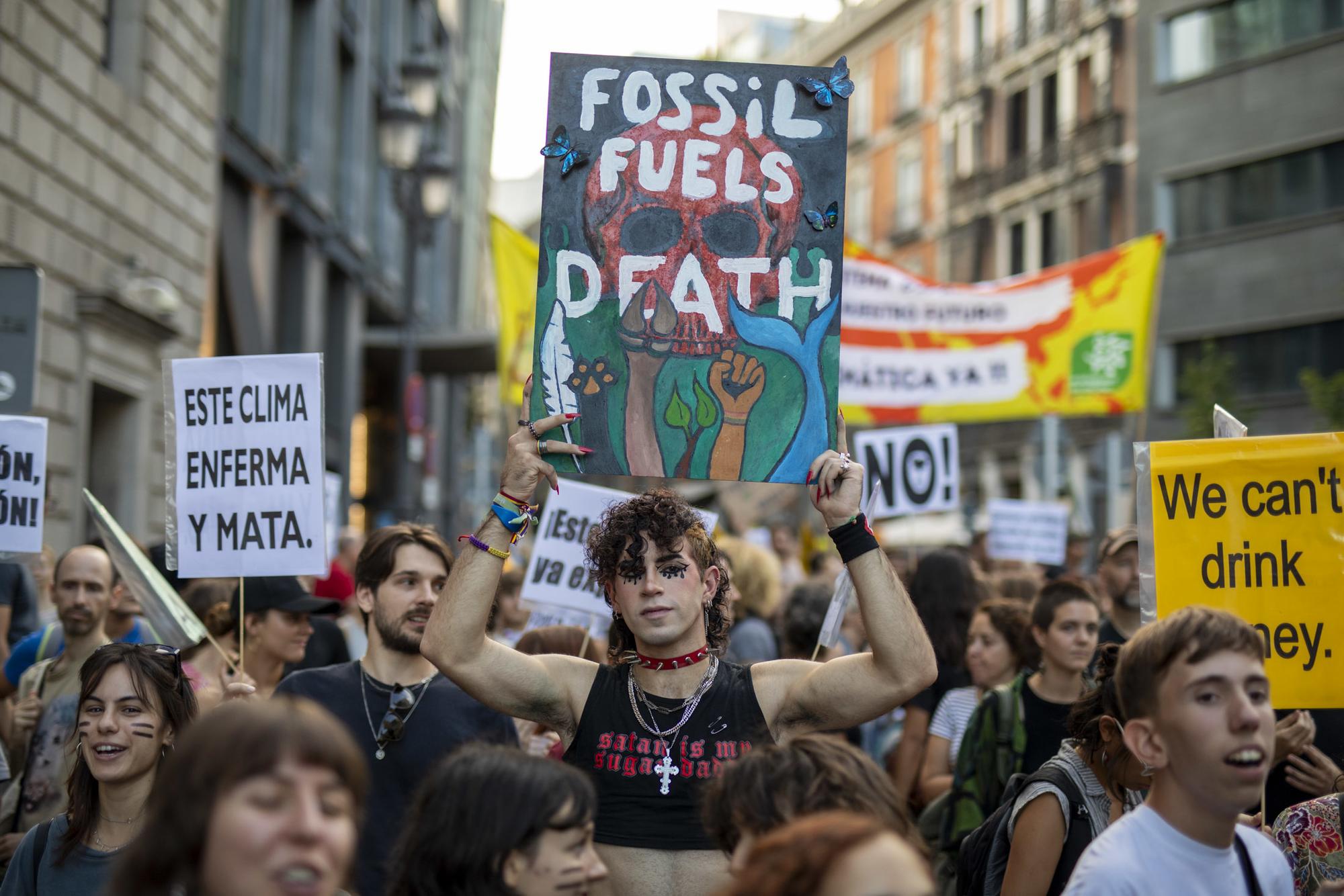 Manifestacion fin de combustibles fosiles Clima - 8