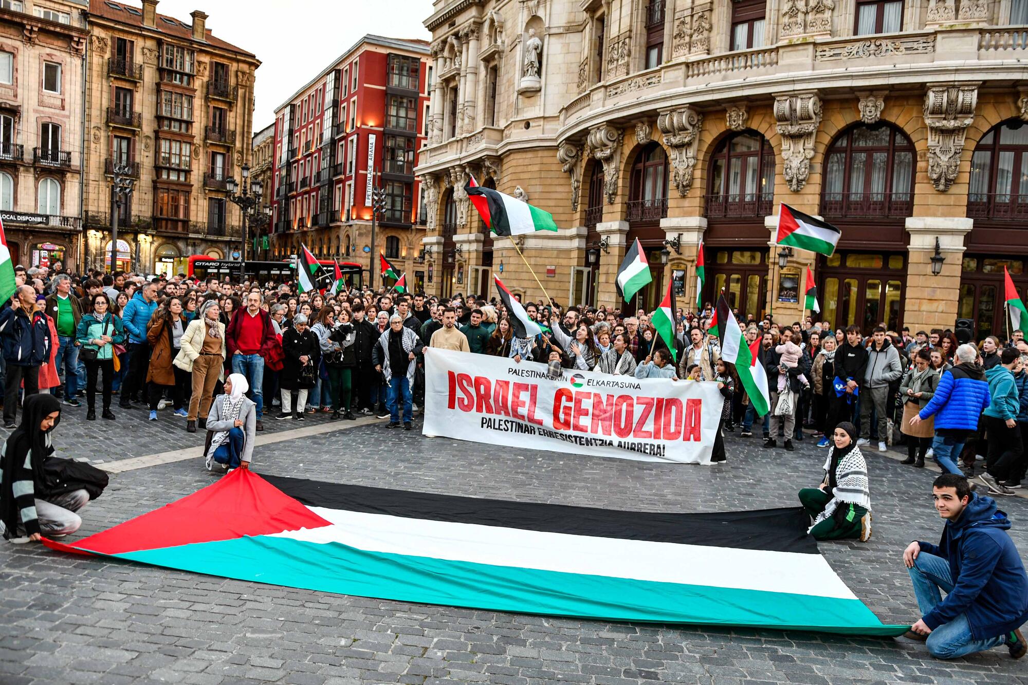 Movilización de Palestinarekin Elkartasuna en Bilbao - 2