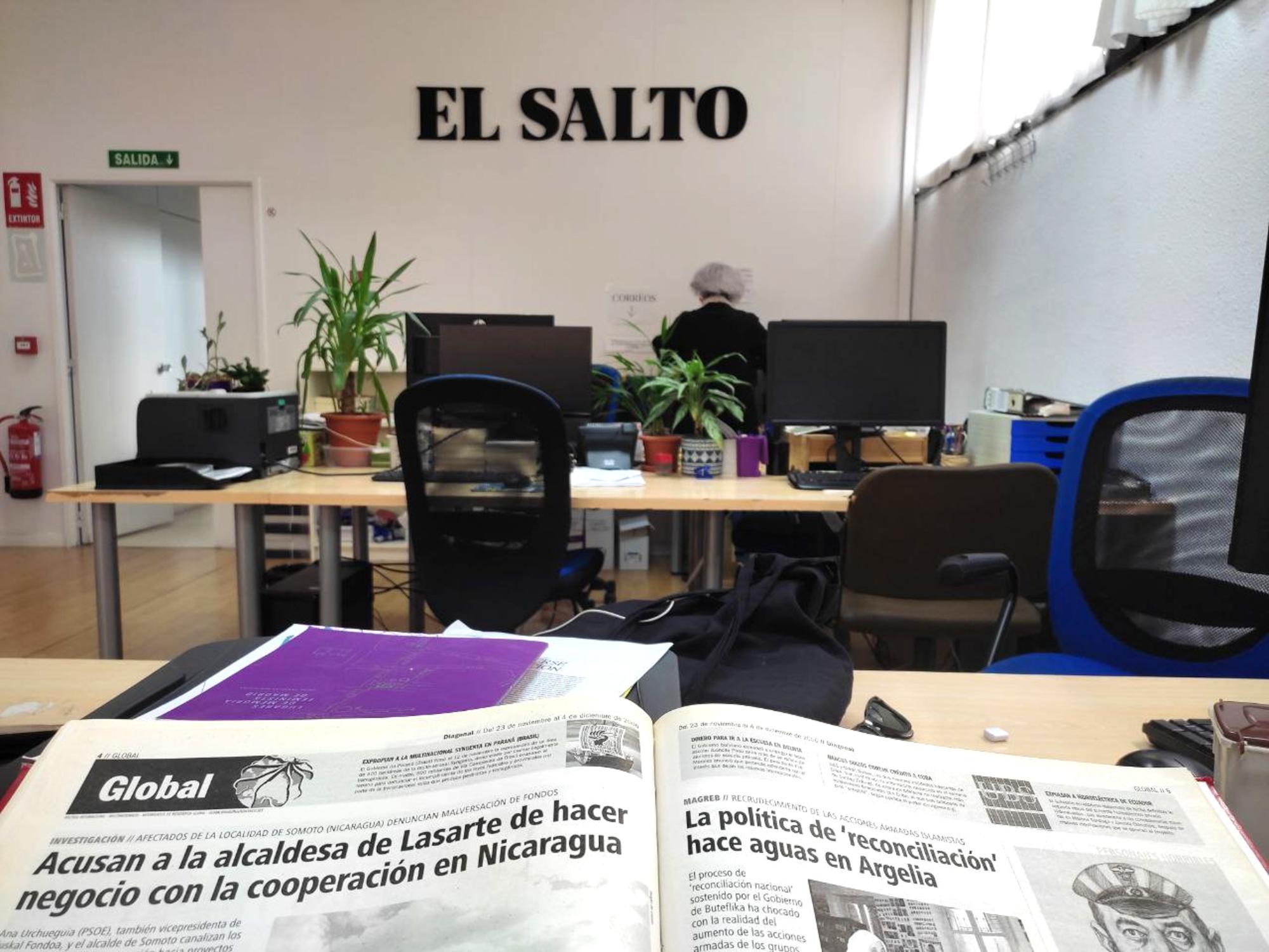 La investigación sobre Ana Urchueguia y la trama de corrupción de Lasarte-Somoto fue publicada en el número 42 de Diagonal, el 23 de noviembre de 2006. 