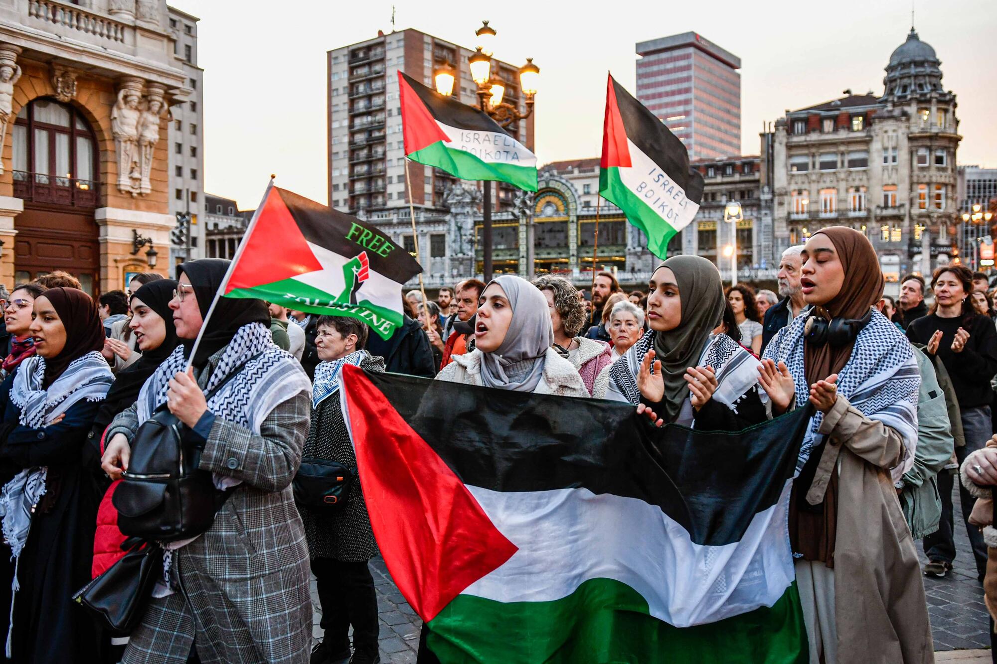 Movilización de Palestinarekin Elkartasuna en Bilbao - 11