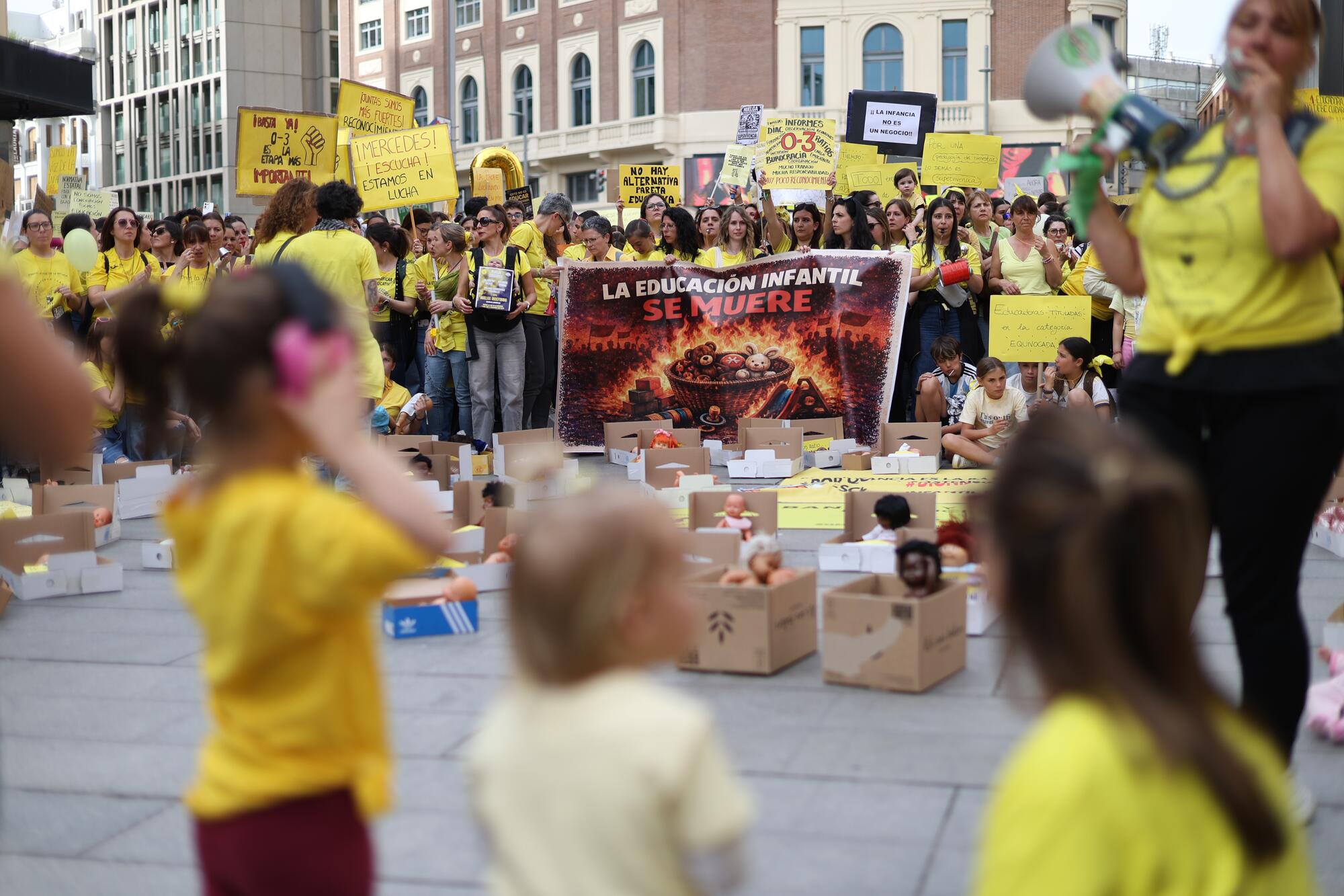Huelga escuela infantil Callao - 1