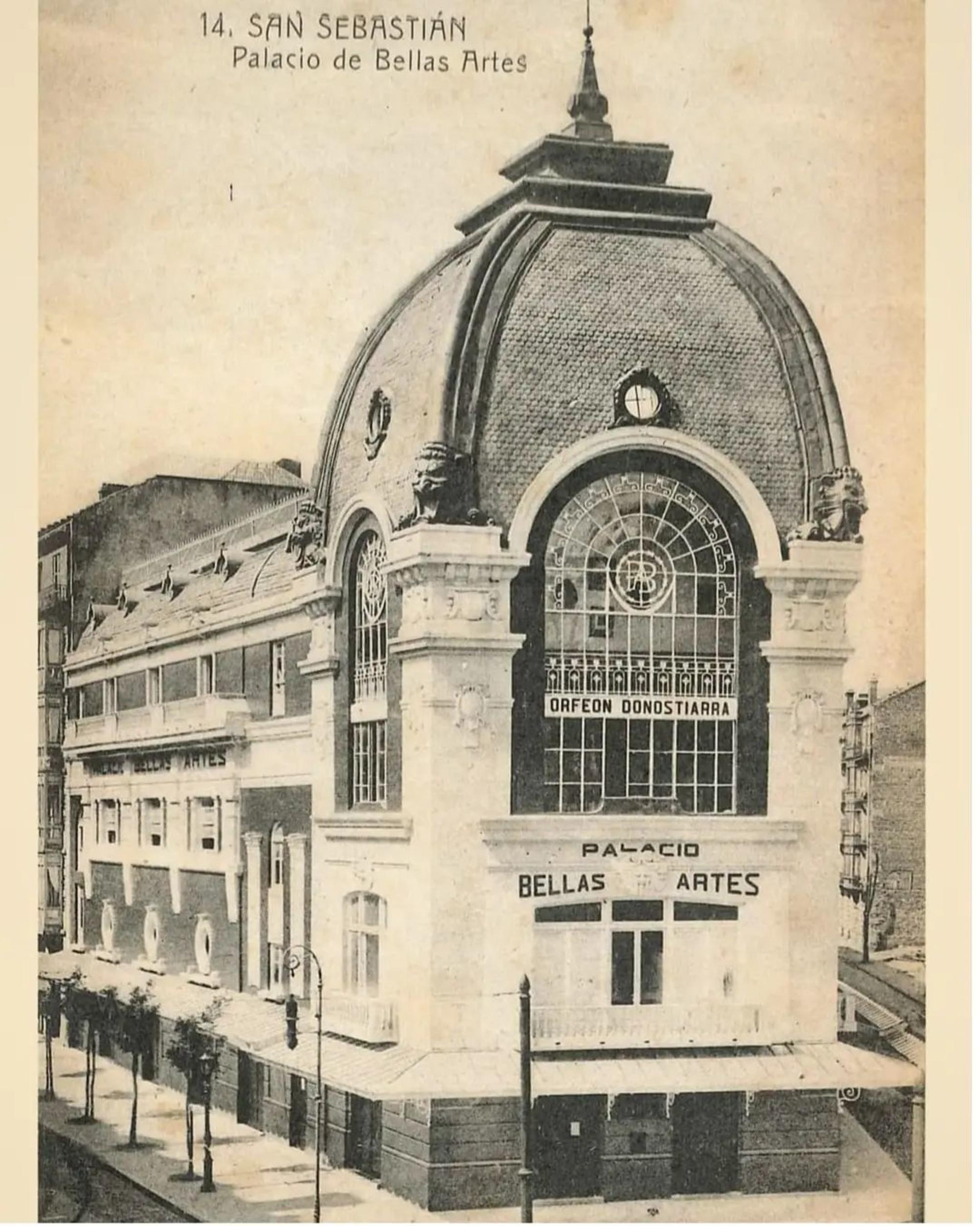 Bellas artes donostia antiguo 