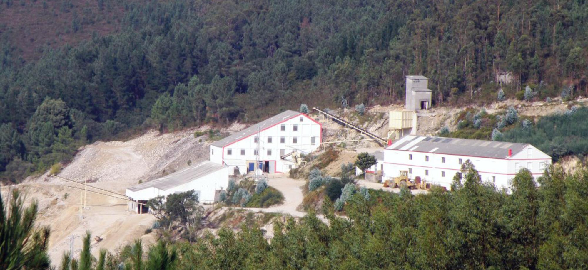 Areeira das minas de San Finx