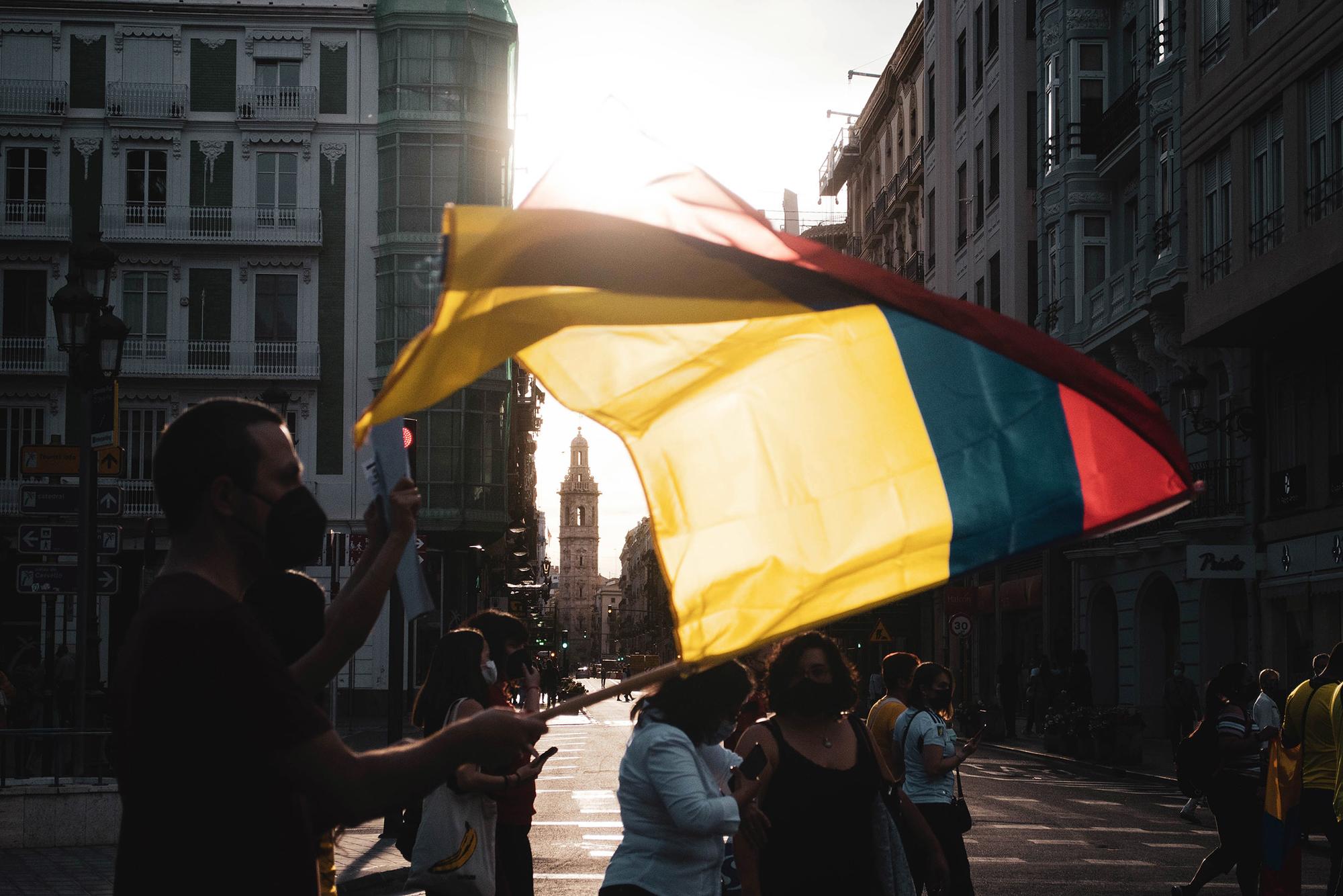 Manifestaciones en defensa del pueblo de Colombia - 1