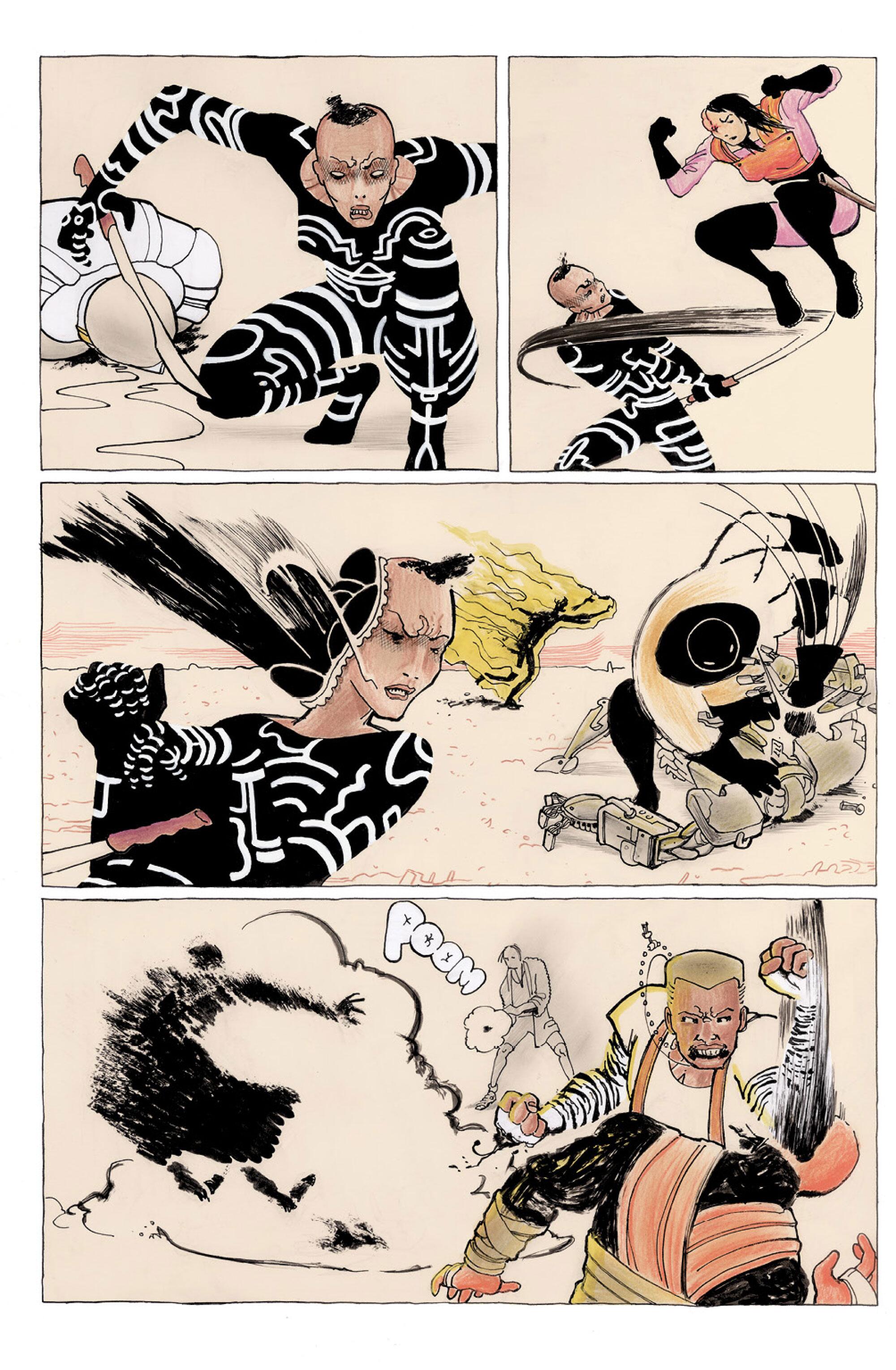 ‘COPRA’, cómic escrito e ilustrado por Michel Fiffe