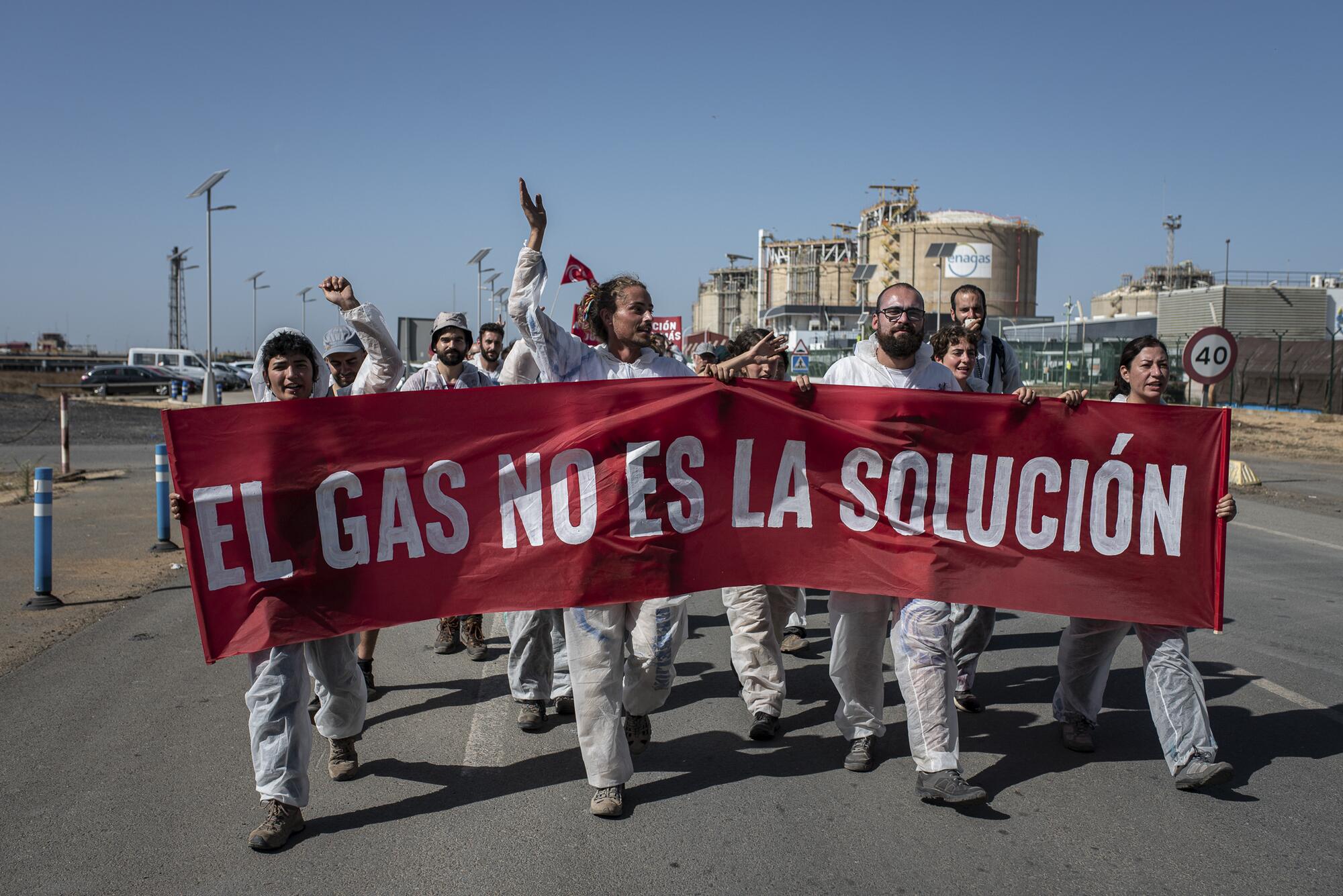 rebelión por el Clima en Enagas 7