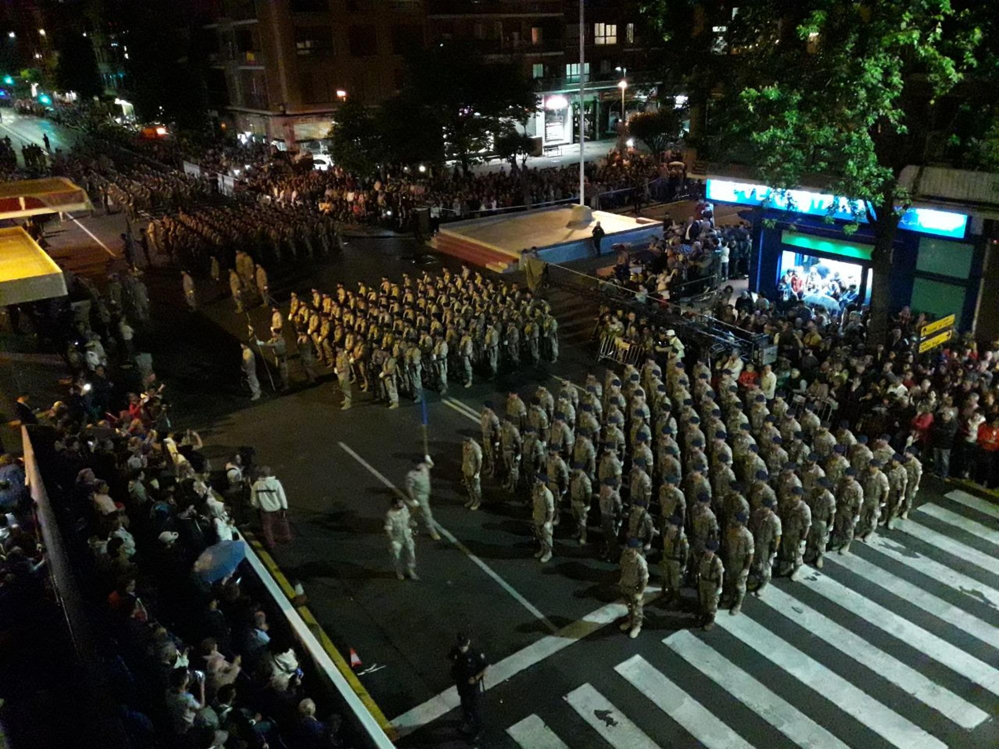 Desfile nocturno Logroño