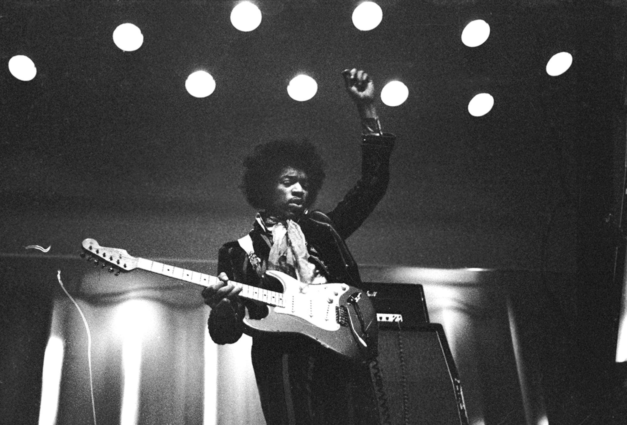 Jimi Hendrix, en directo en Helsinki (Finlandia) en 1967