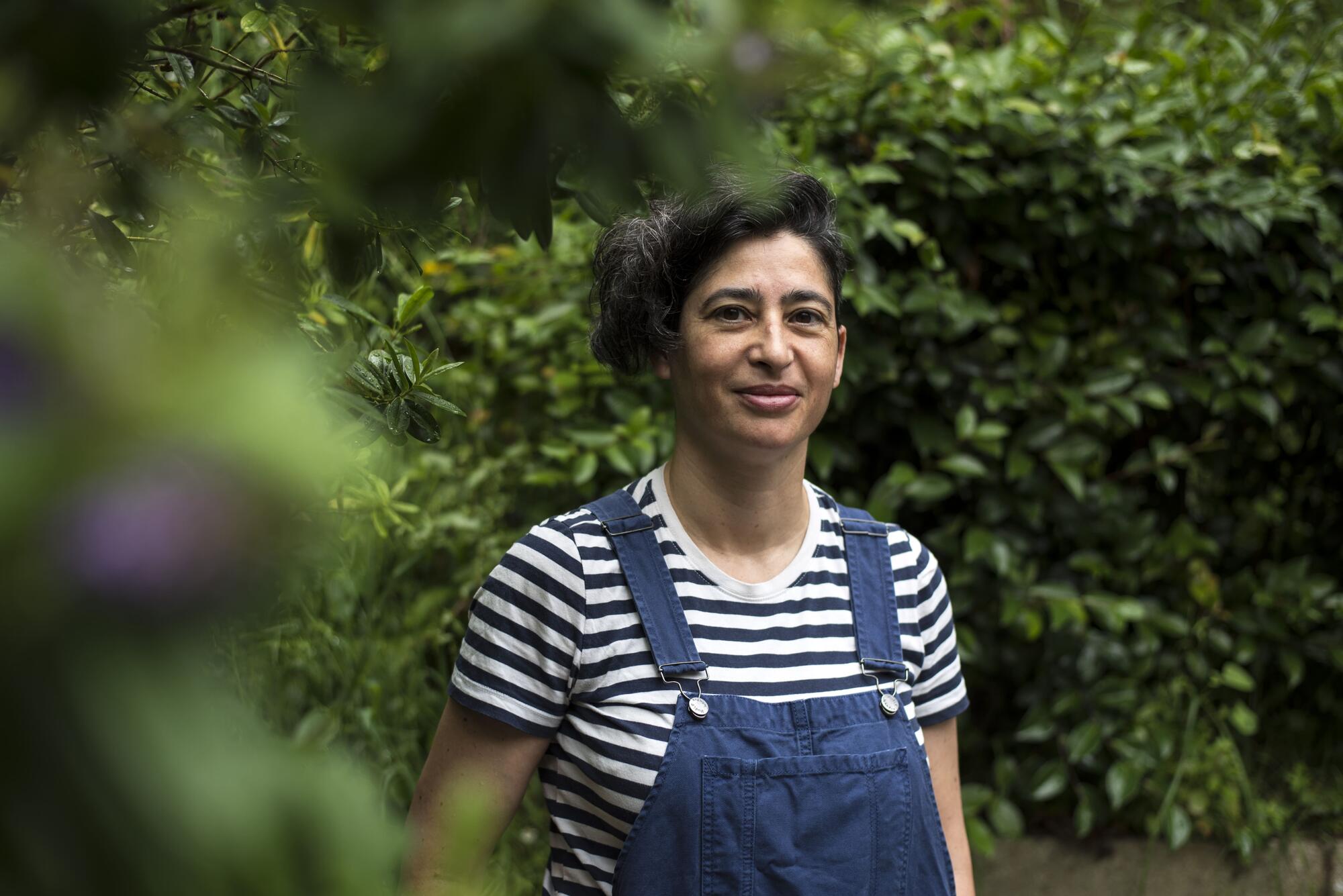 A escritora María Reimóndez