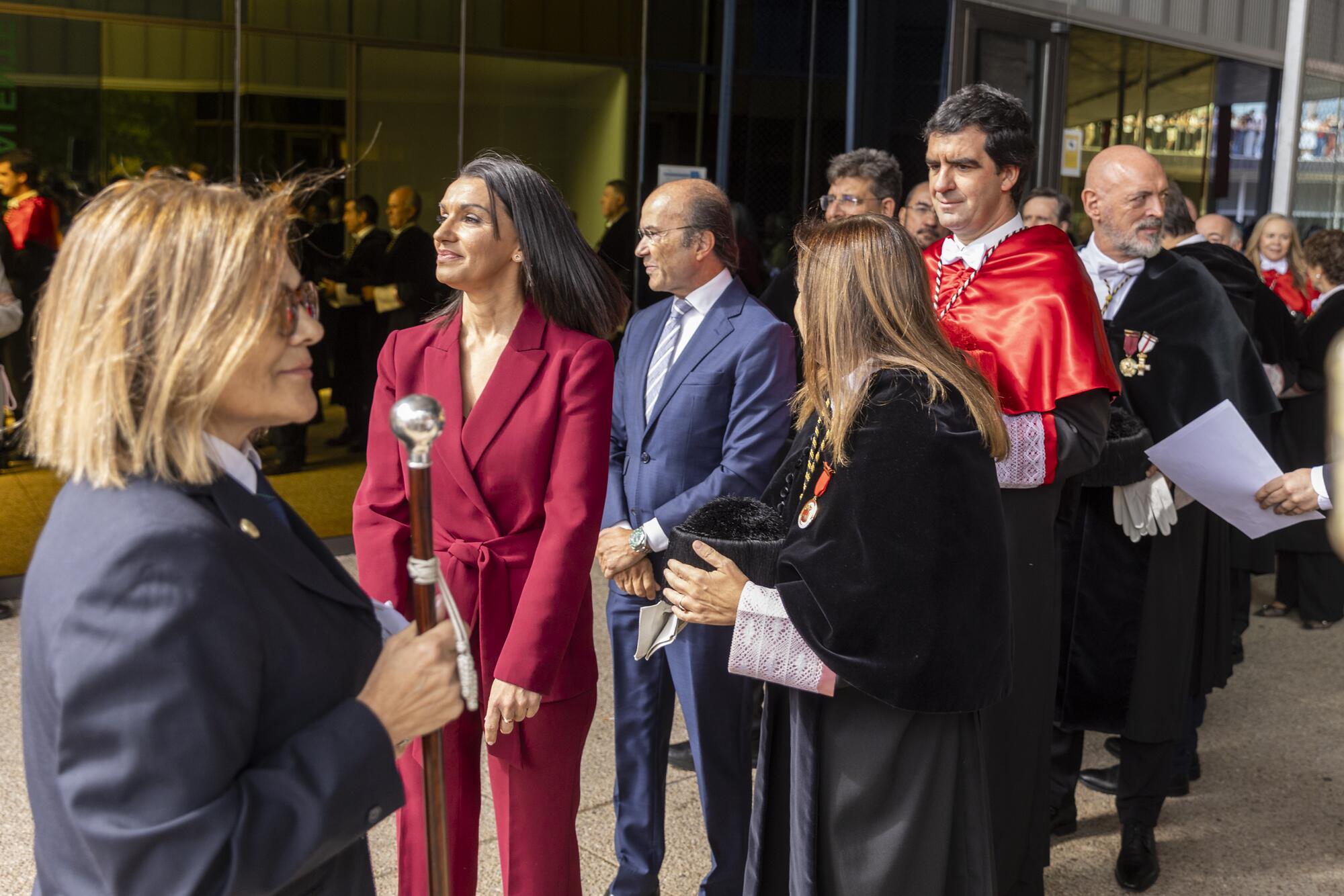 Concentración inauguración curso académico UAM - 4