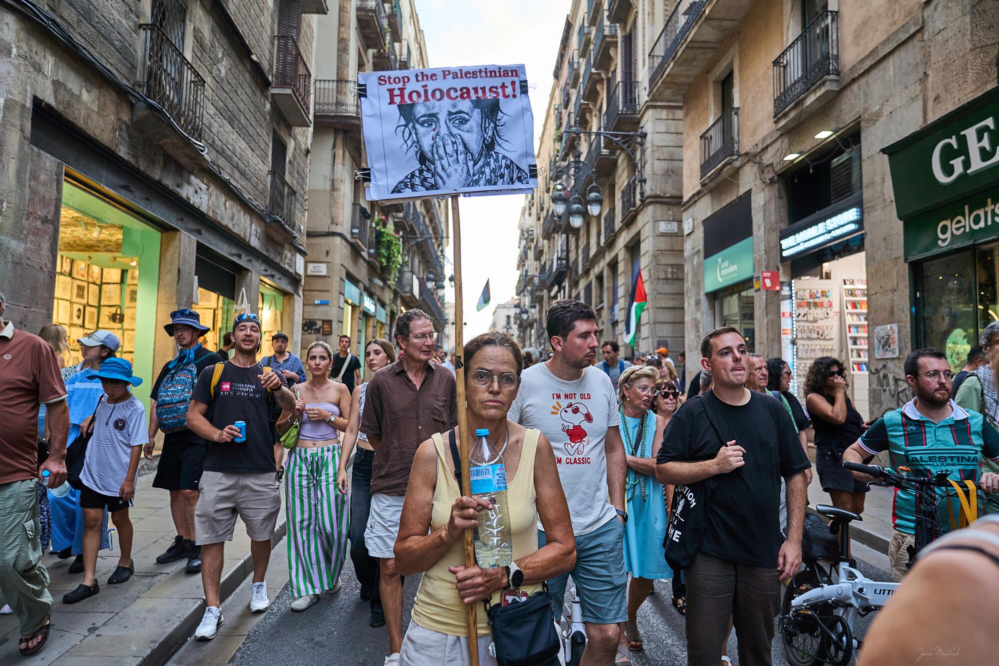 Concentración Barcelona Gaza - 8