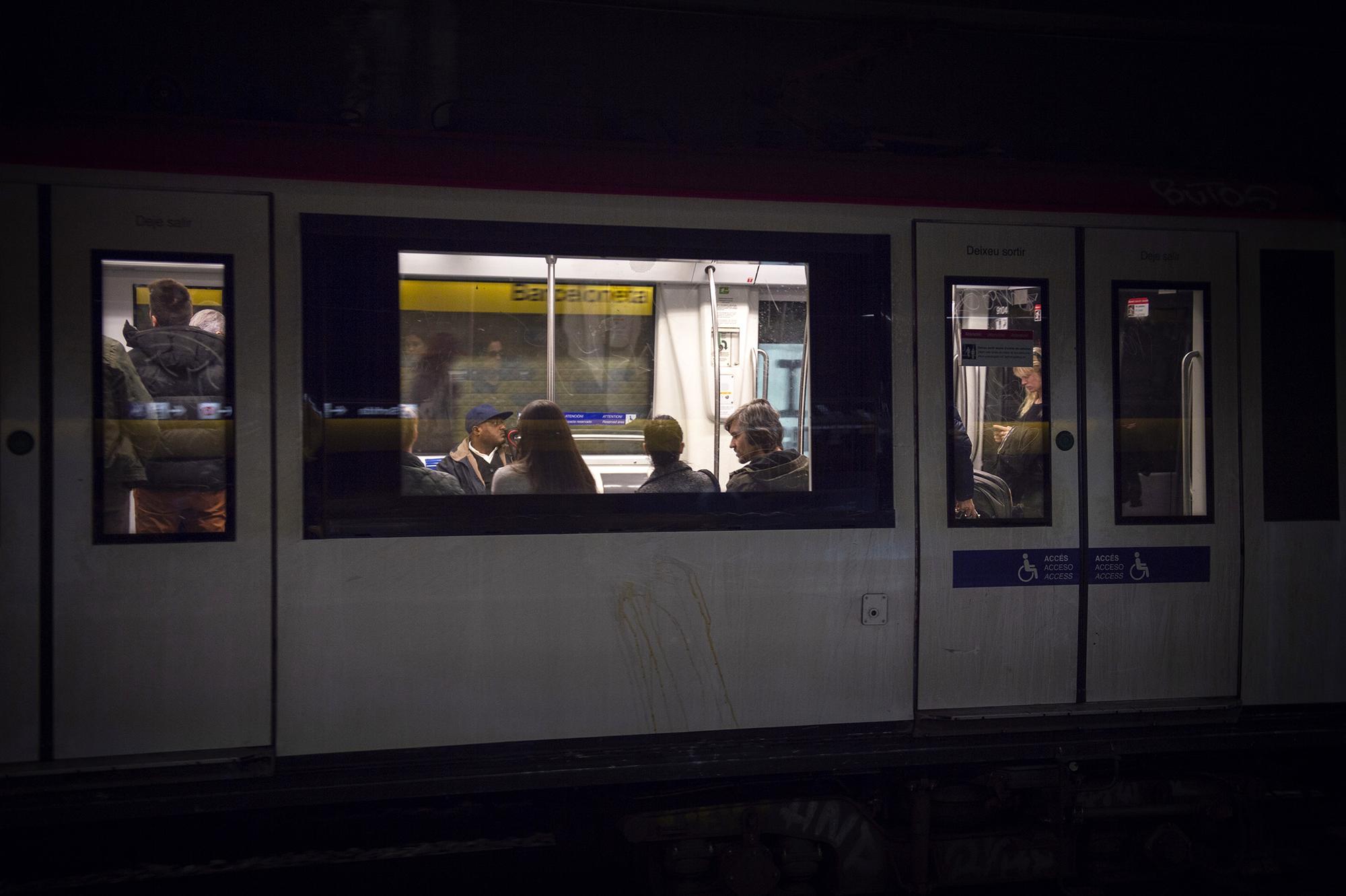 Estacion Metro Barcelona Barceloneta