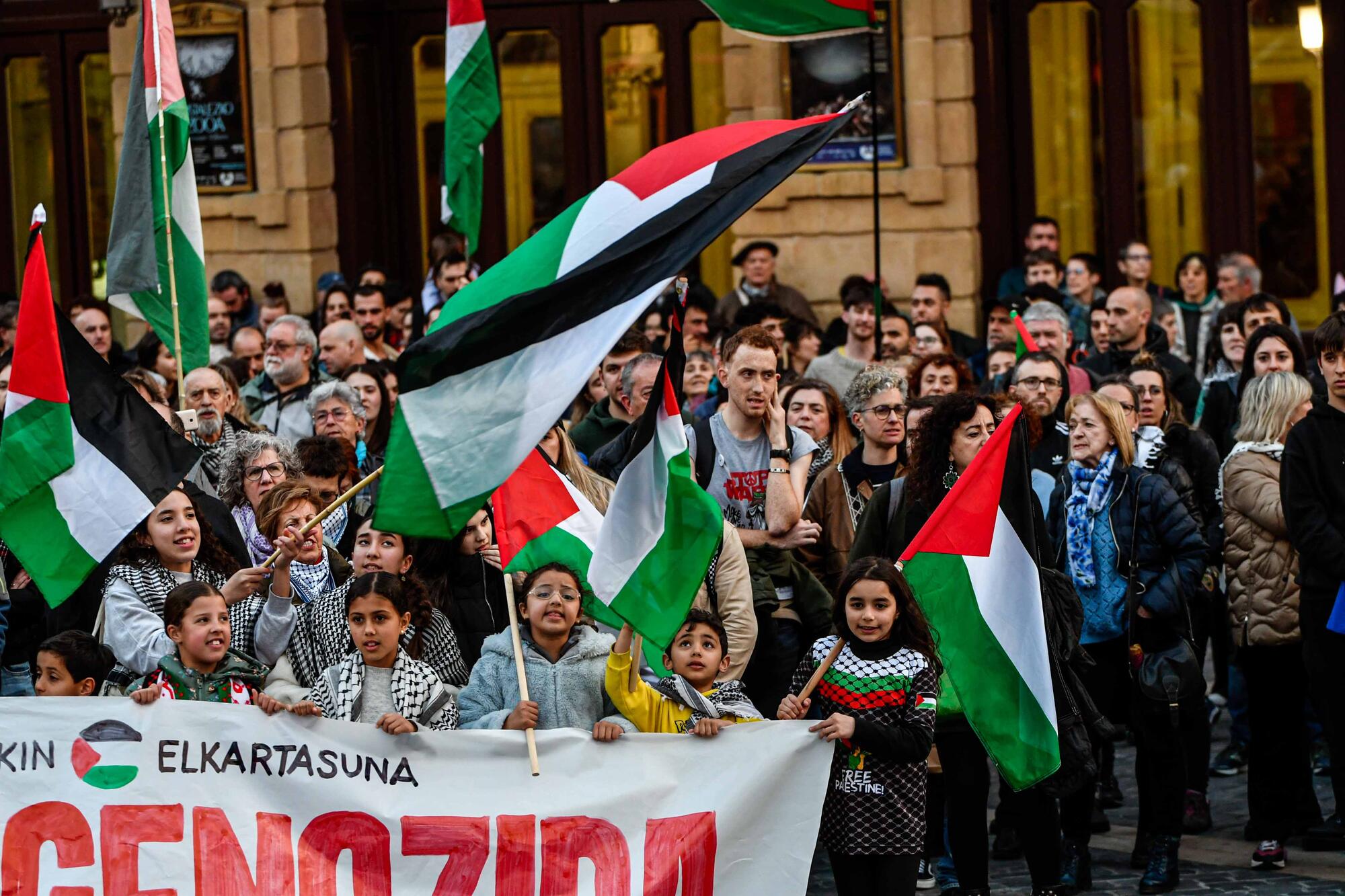 Movilización de Palestinarekin Elkartasuna en Bilbao - 6