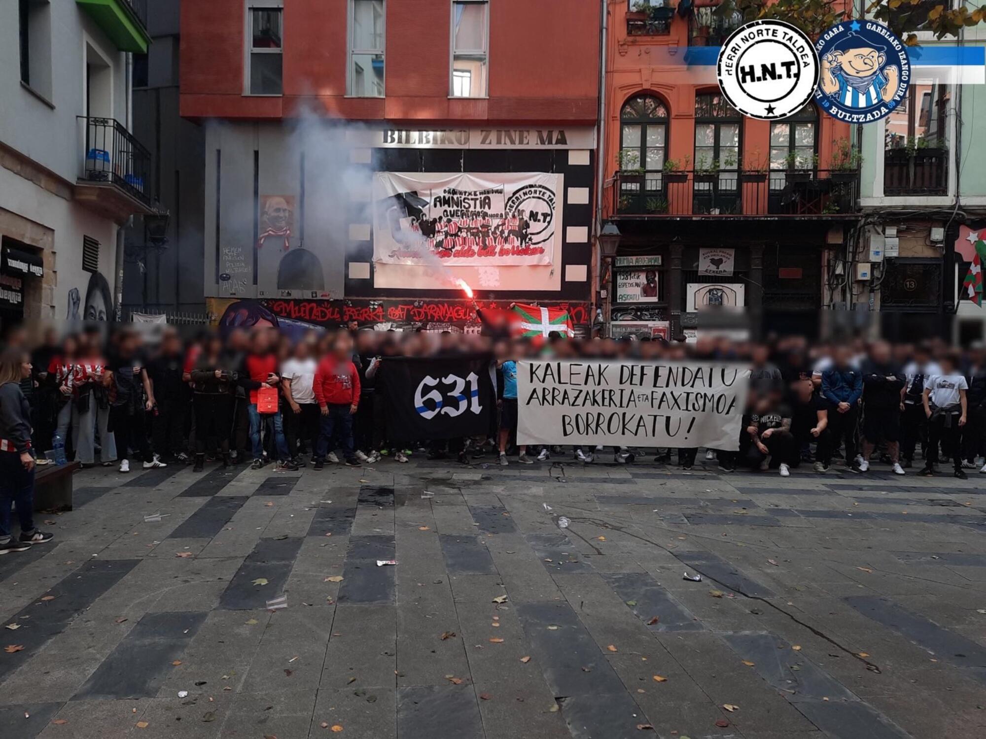 Gradas antifas en Euskalerria - 2