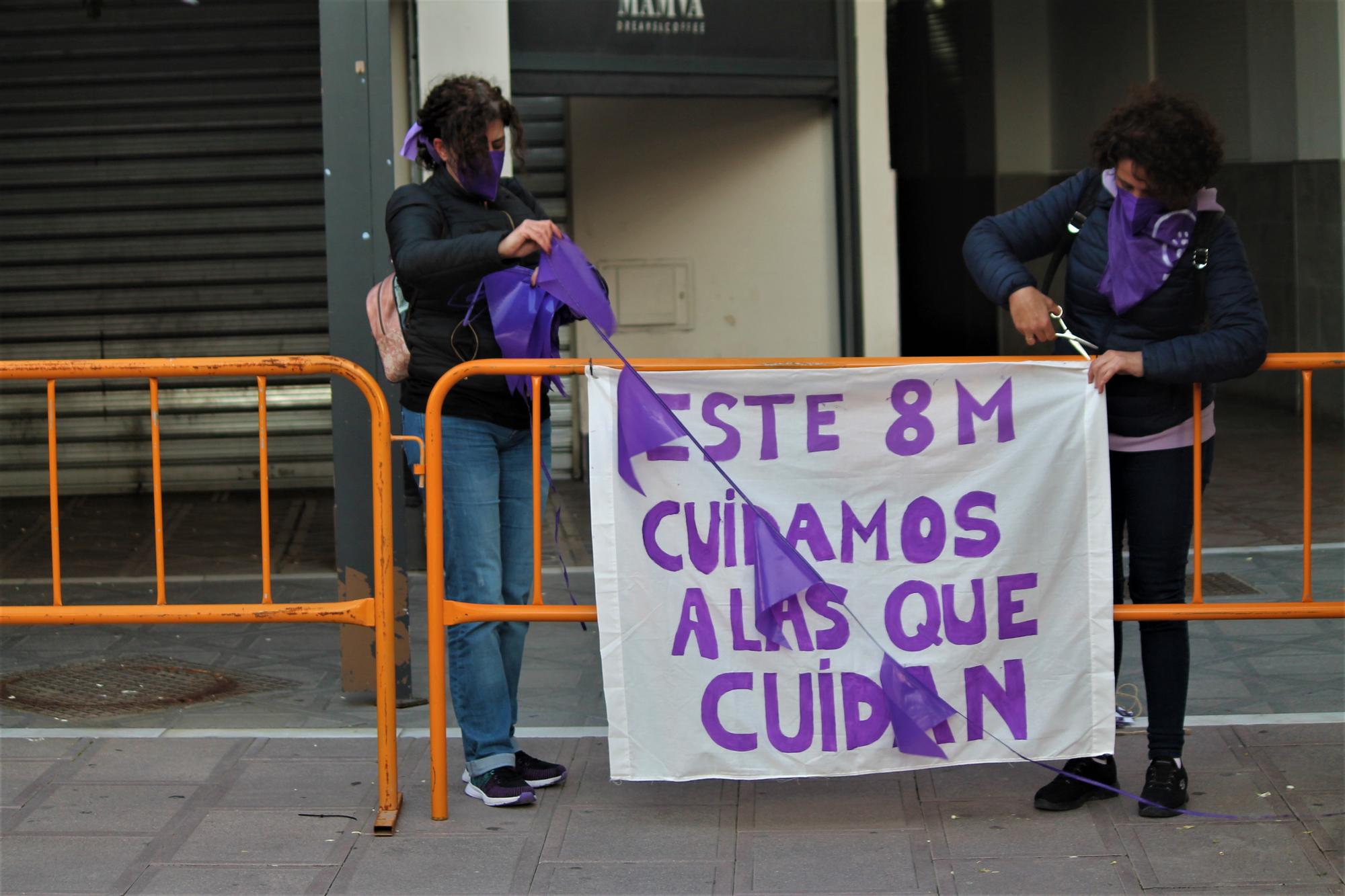Manifestaciones y concentraciones en Andalucía por motivo del 8M - 17