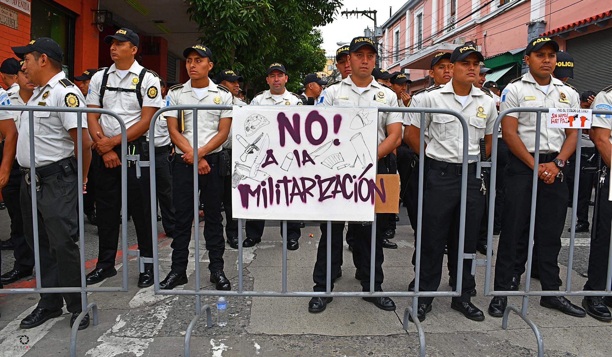 Guatemala: No a la militarización