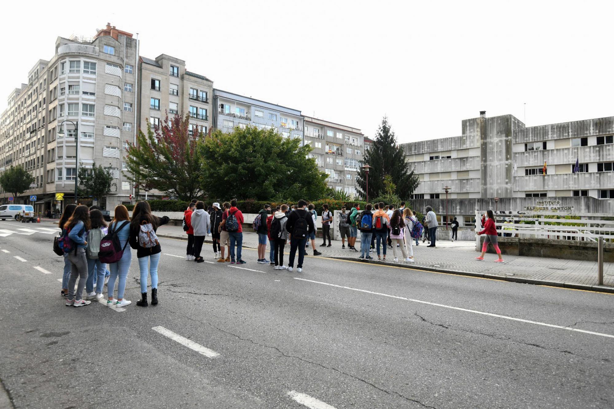 Revuelta escolar Pontevedra 1