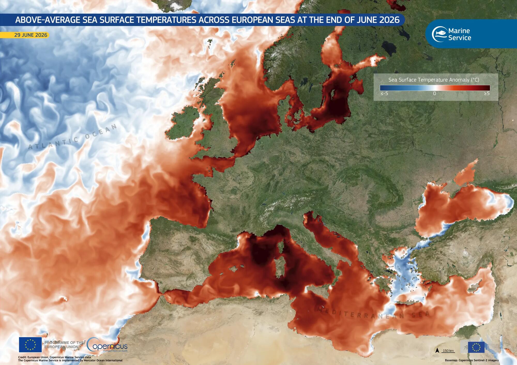 anomalias temperatura mar