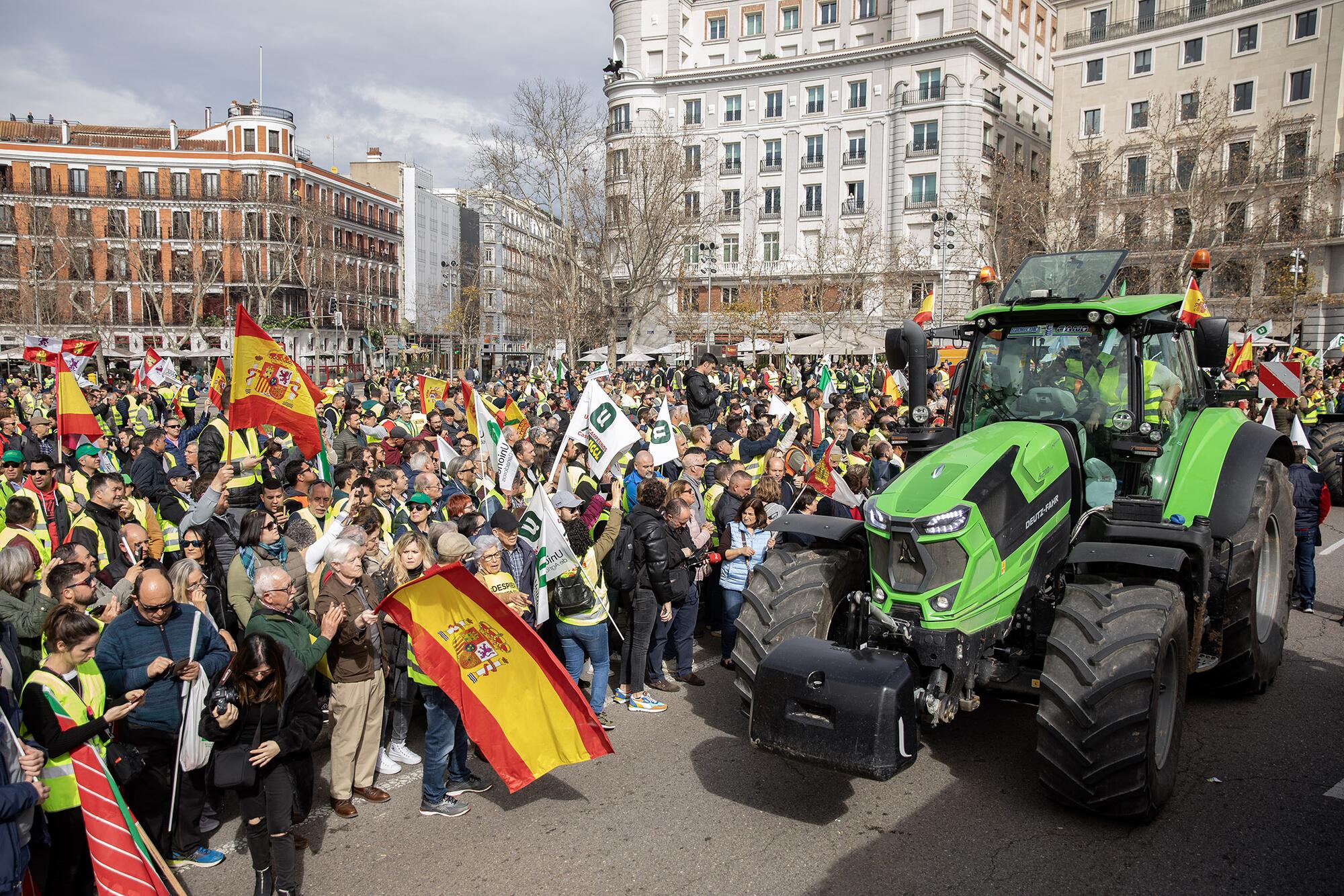 Protesta tractores Madrid - 8