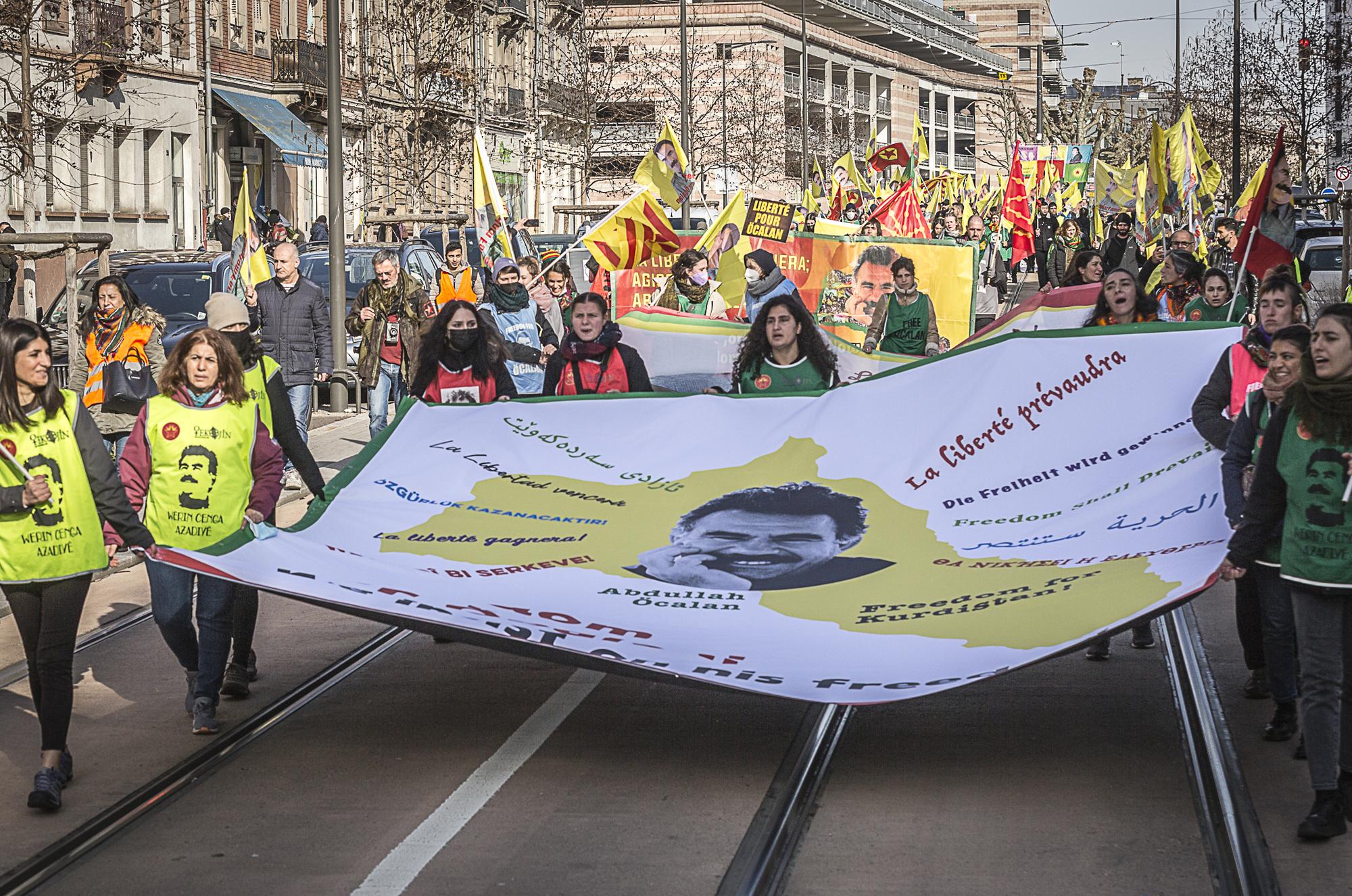 Marcha por la libertad de Öcalan - 1