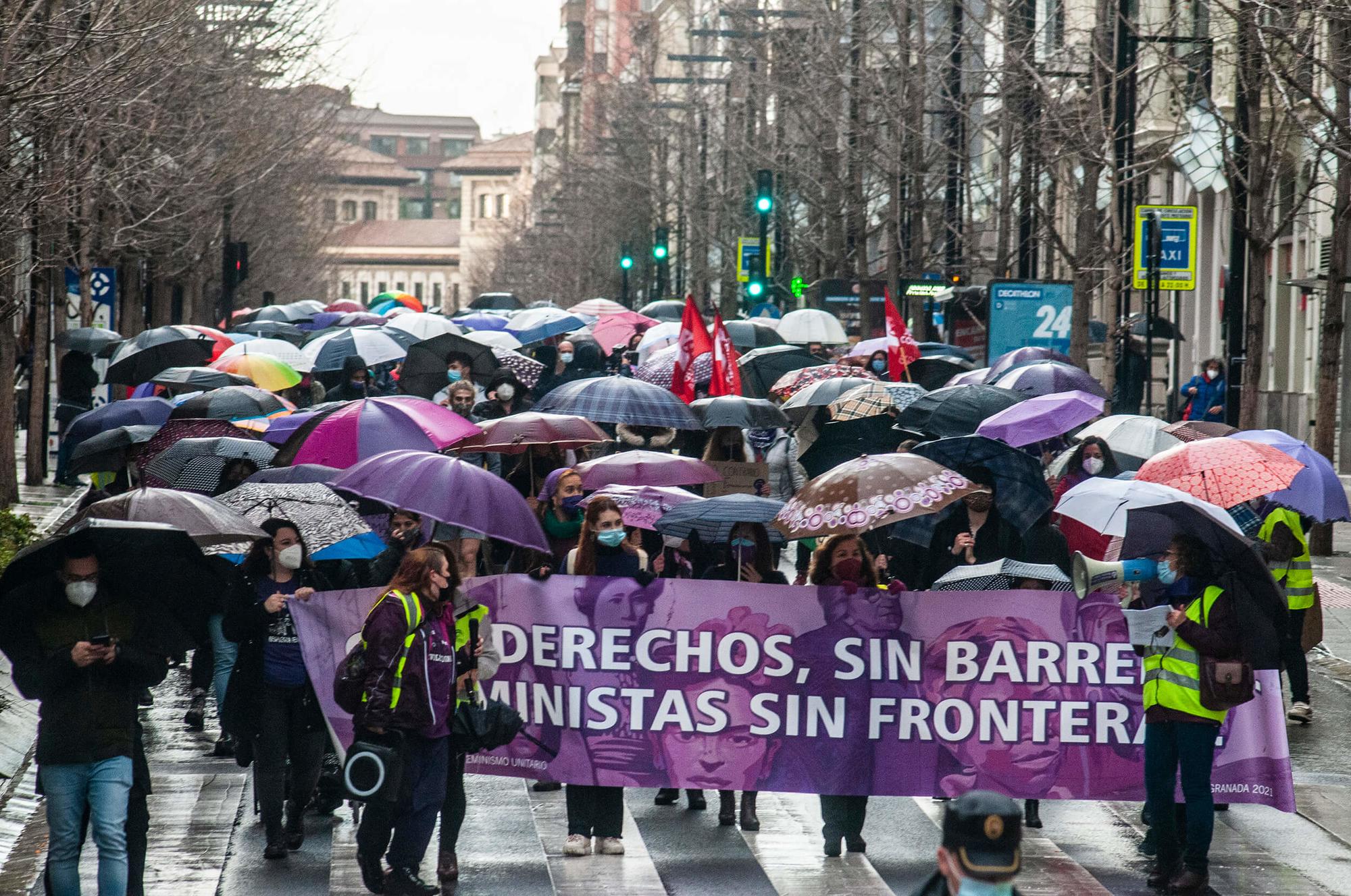 Manifestaciones y concentraciones en Andalucía por motivo del 8M - 0