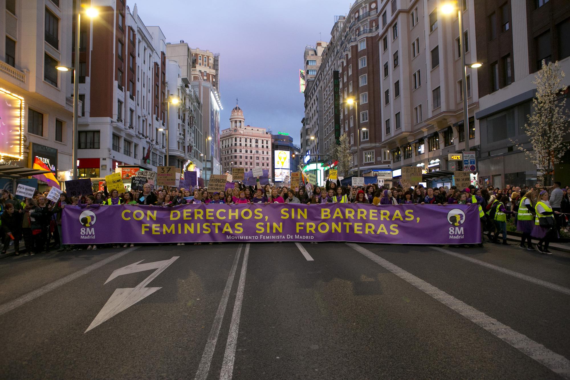 Manifestación del 8 de marzo en Madrid - 13