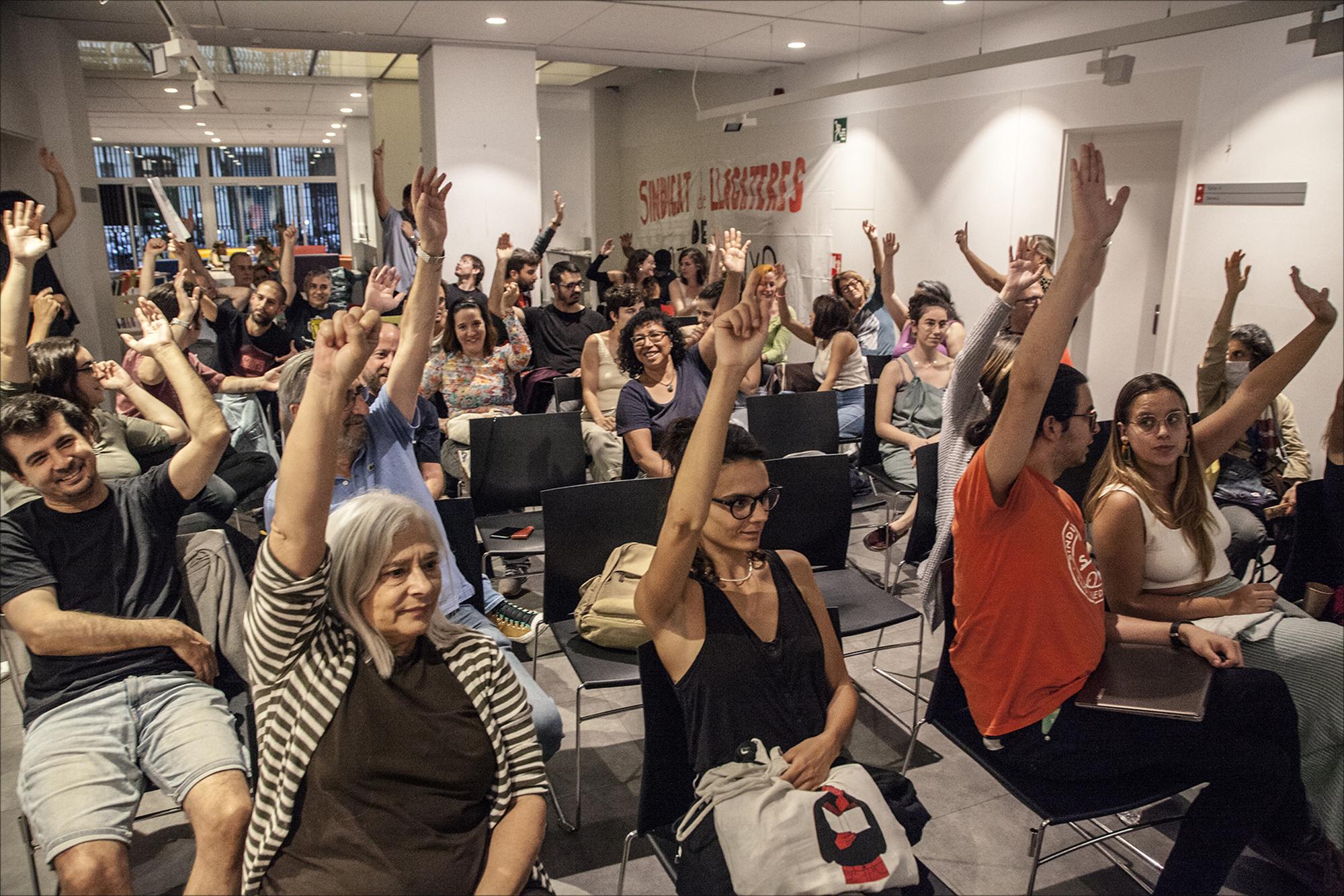 Sindicat de Llogaters asamblea de afiliadas