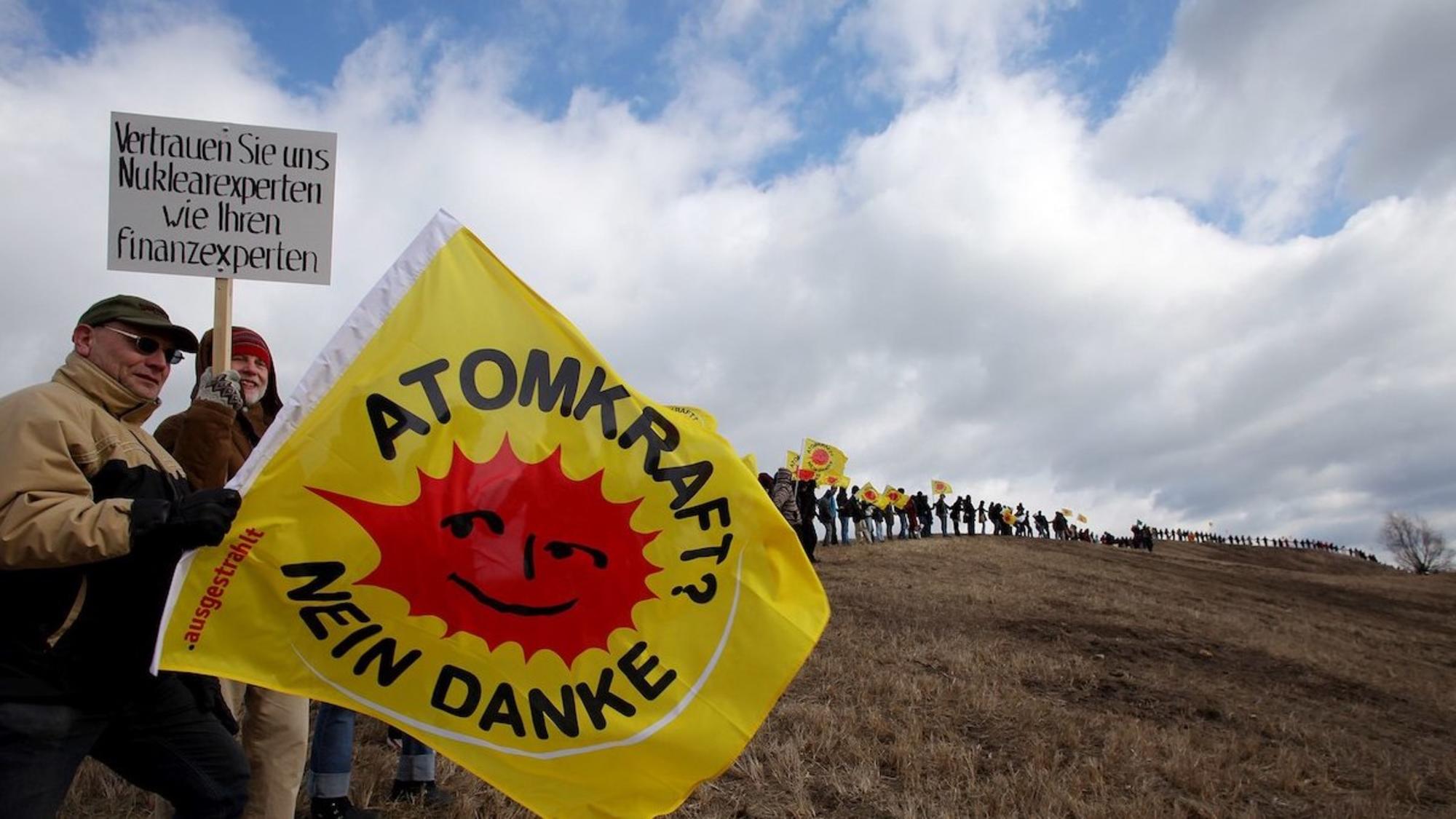 Manifestación antinuclear en Alemania. Fuente: Beyond Nuclear International
