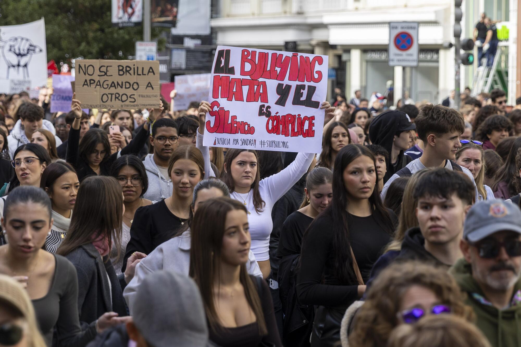 Manifestación  Acoso escolar justicia para Sandra - 8