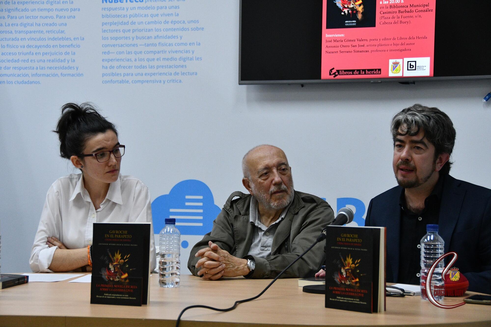 Presentación libro Gavroche Antonio Otero Seco