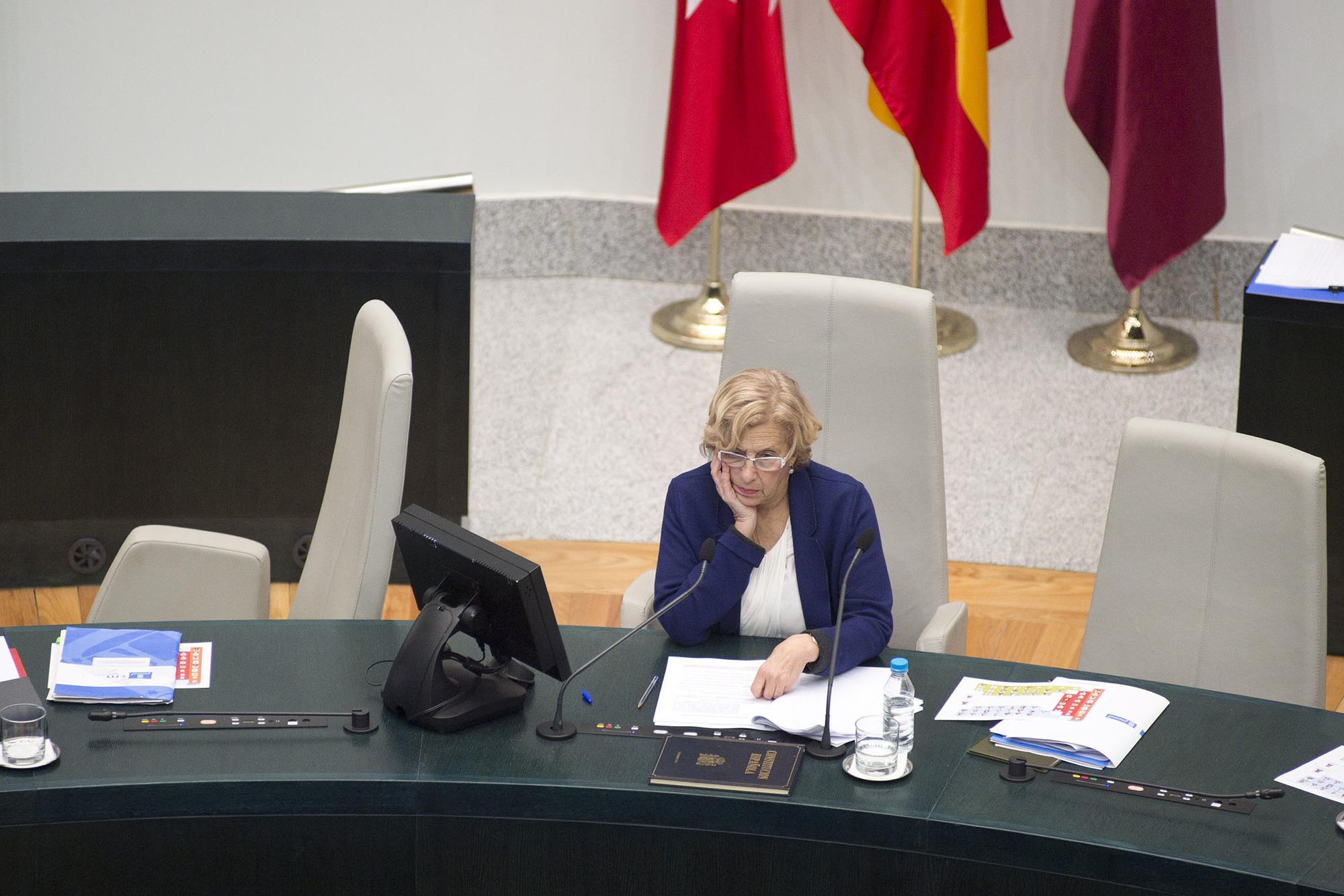 Carmena pleno ayuntamiento madrid