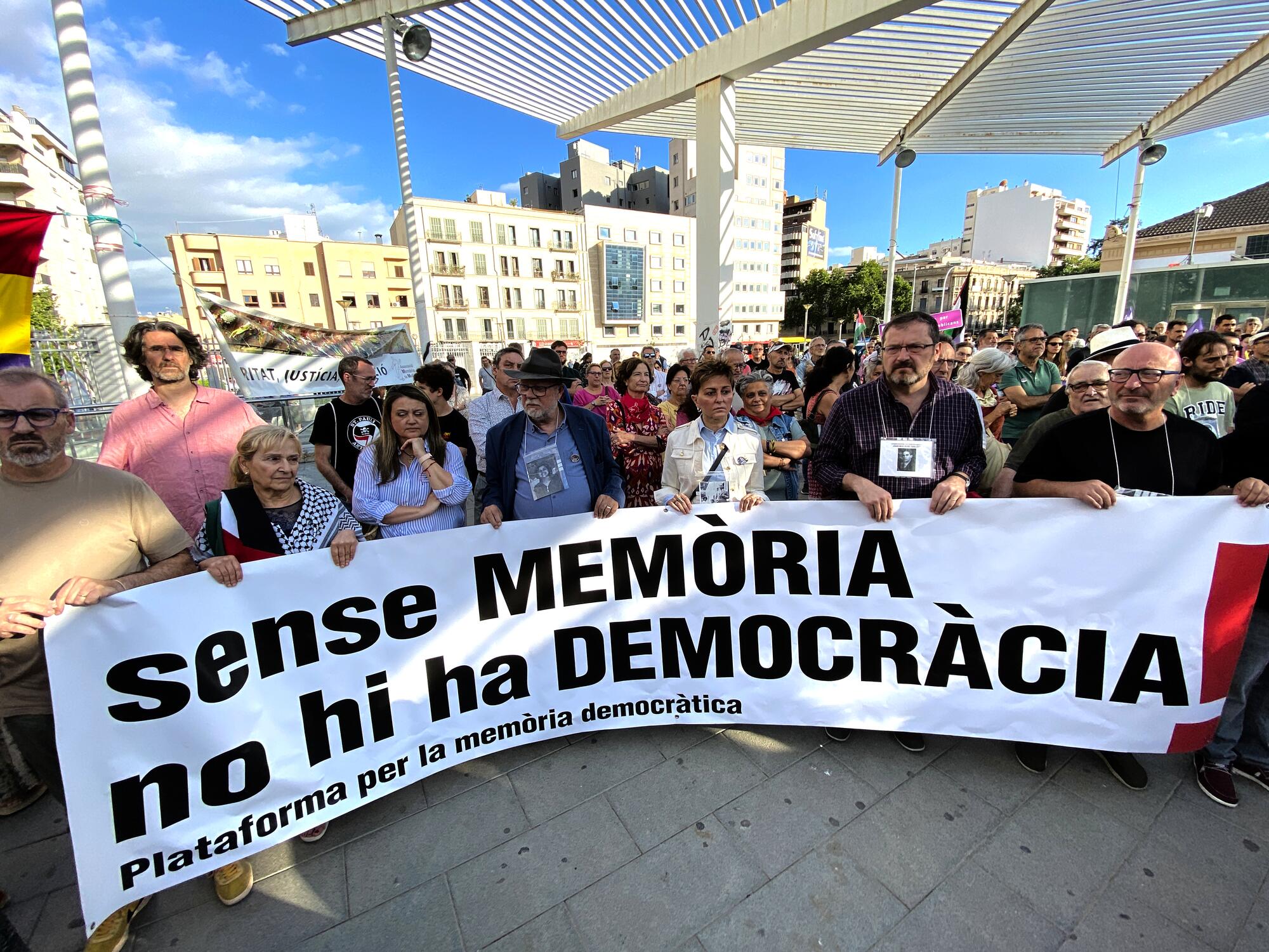 Concentración contra la derogación de la Ley de memoria democrática de Baleares 3