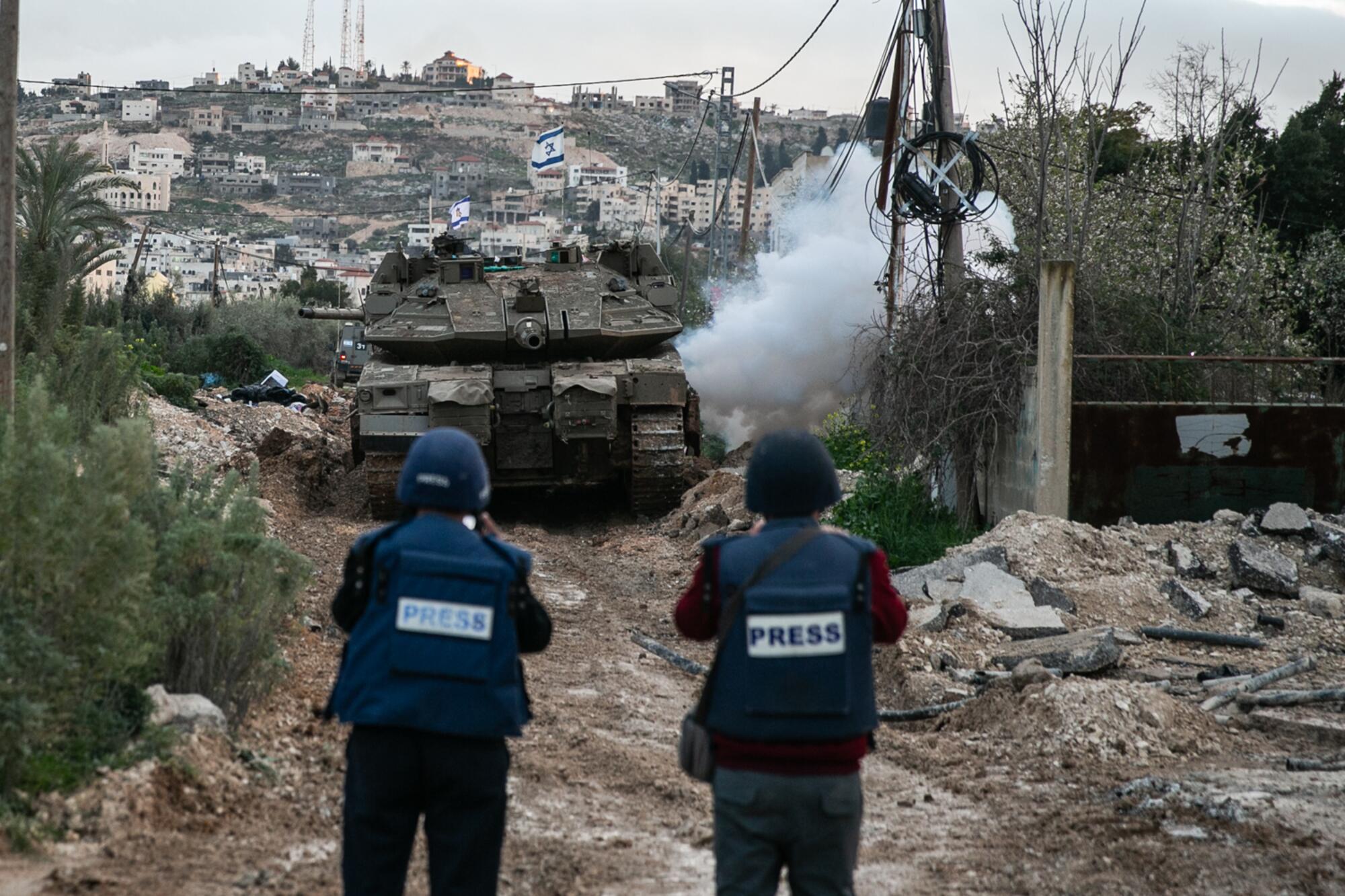 Cisjordania, ocupación en Yenín y Tulkarem - 24