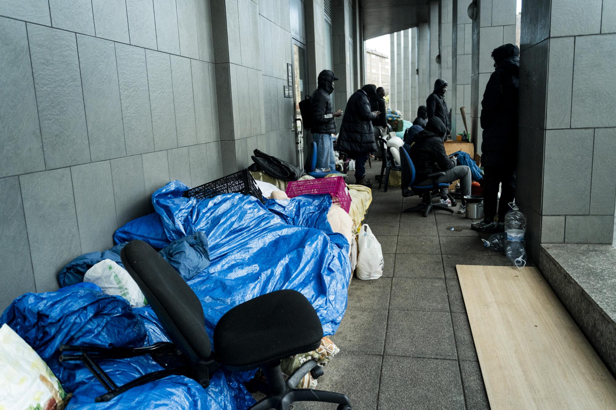 Refugiados de Mali sin hogar en Gasteiz - 3