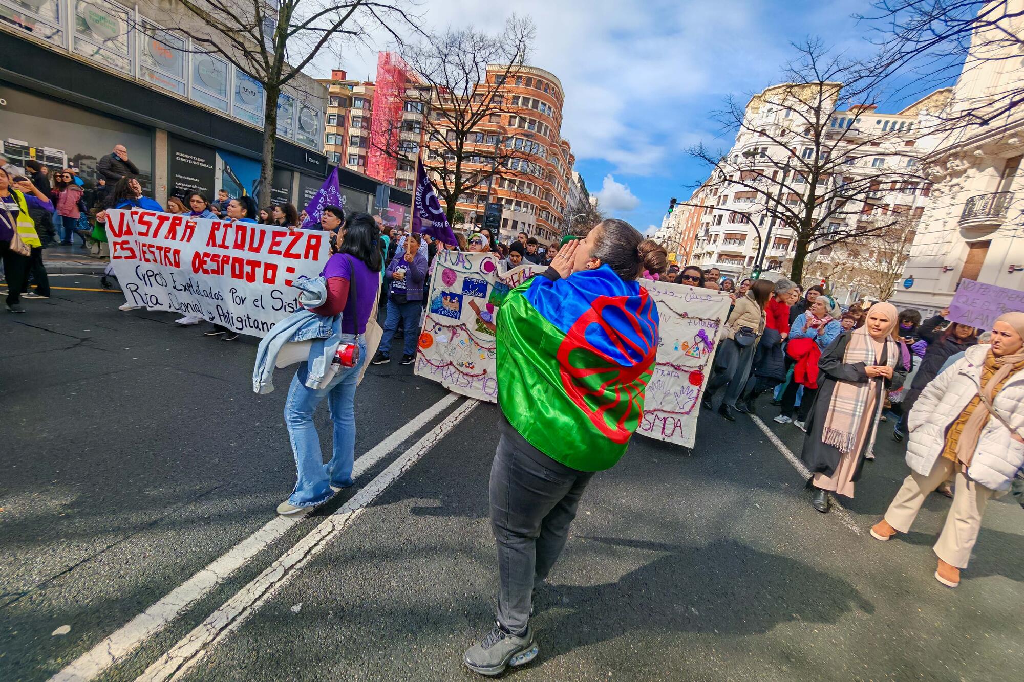 8 de marzo antiimperialista Bilbao y Donostia  - 4