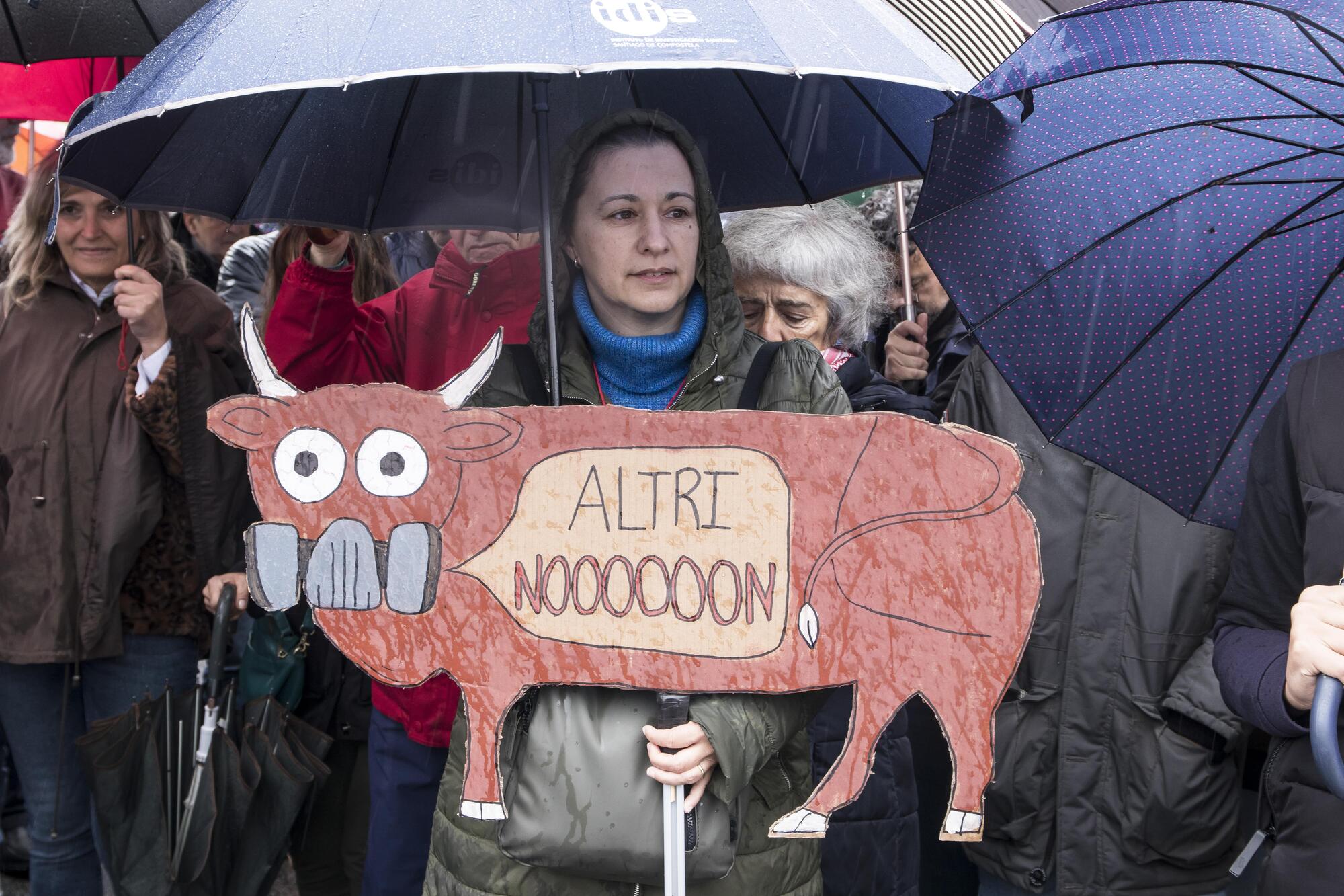 Manifestación A Pobra Altri Mina Touro - 1